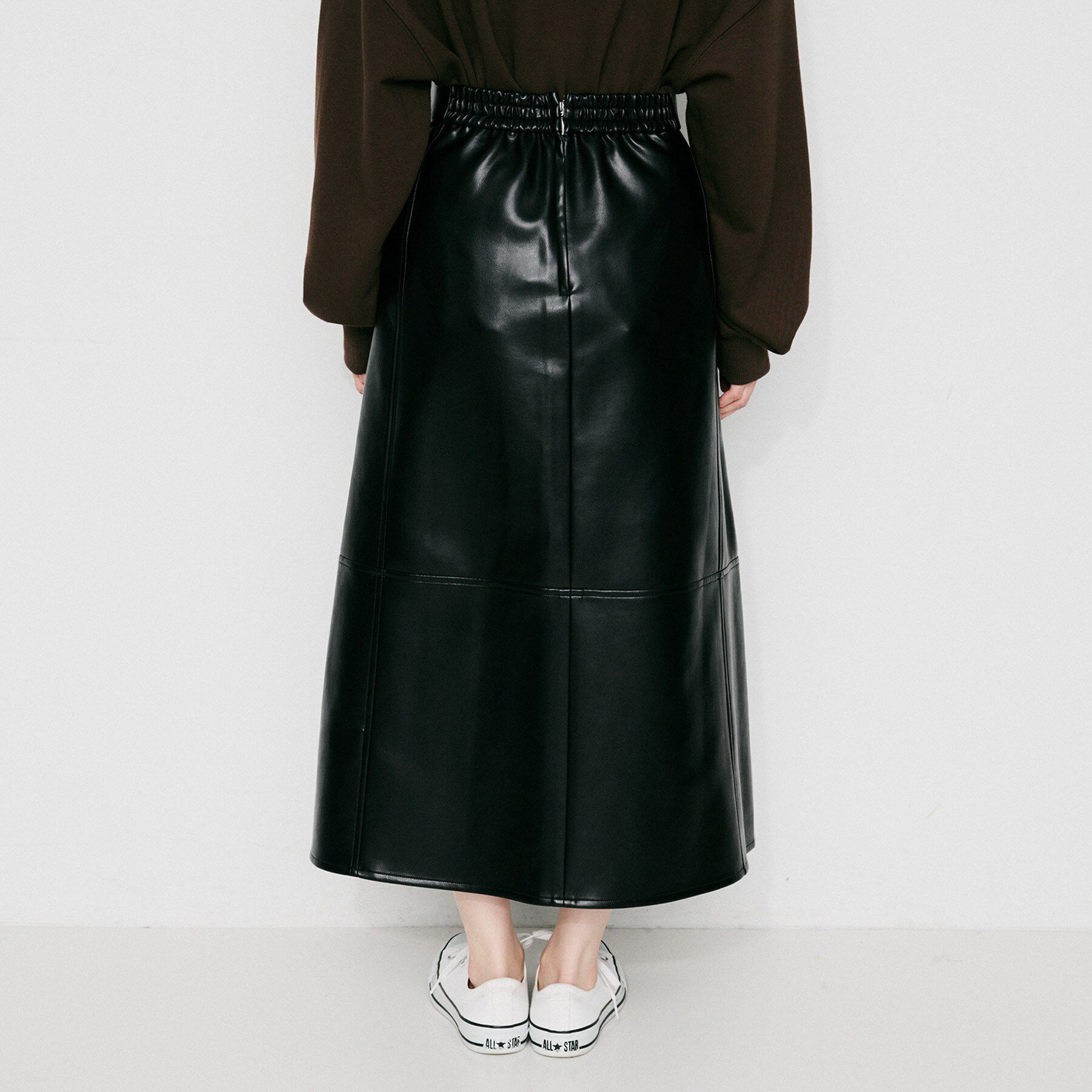 UNTITLED「【MARILYN MOON】レザー調スカート」|スカート|