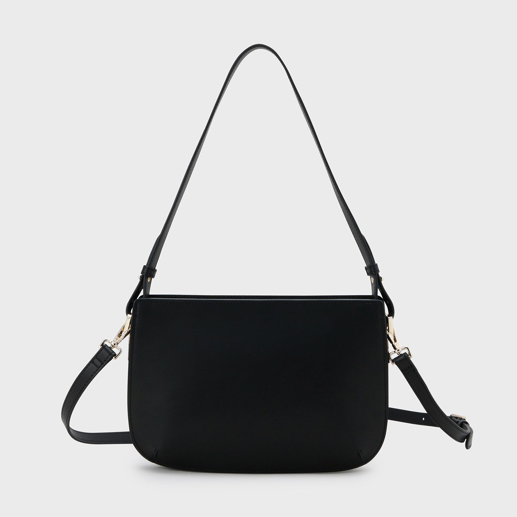 UNTITLED「スプリットレザーフラットショルダー」|ショルダー・メッセンジャー|