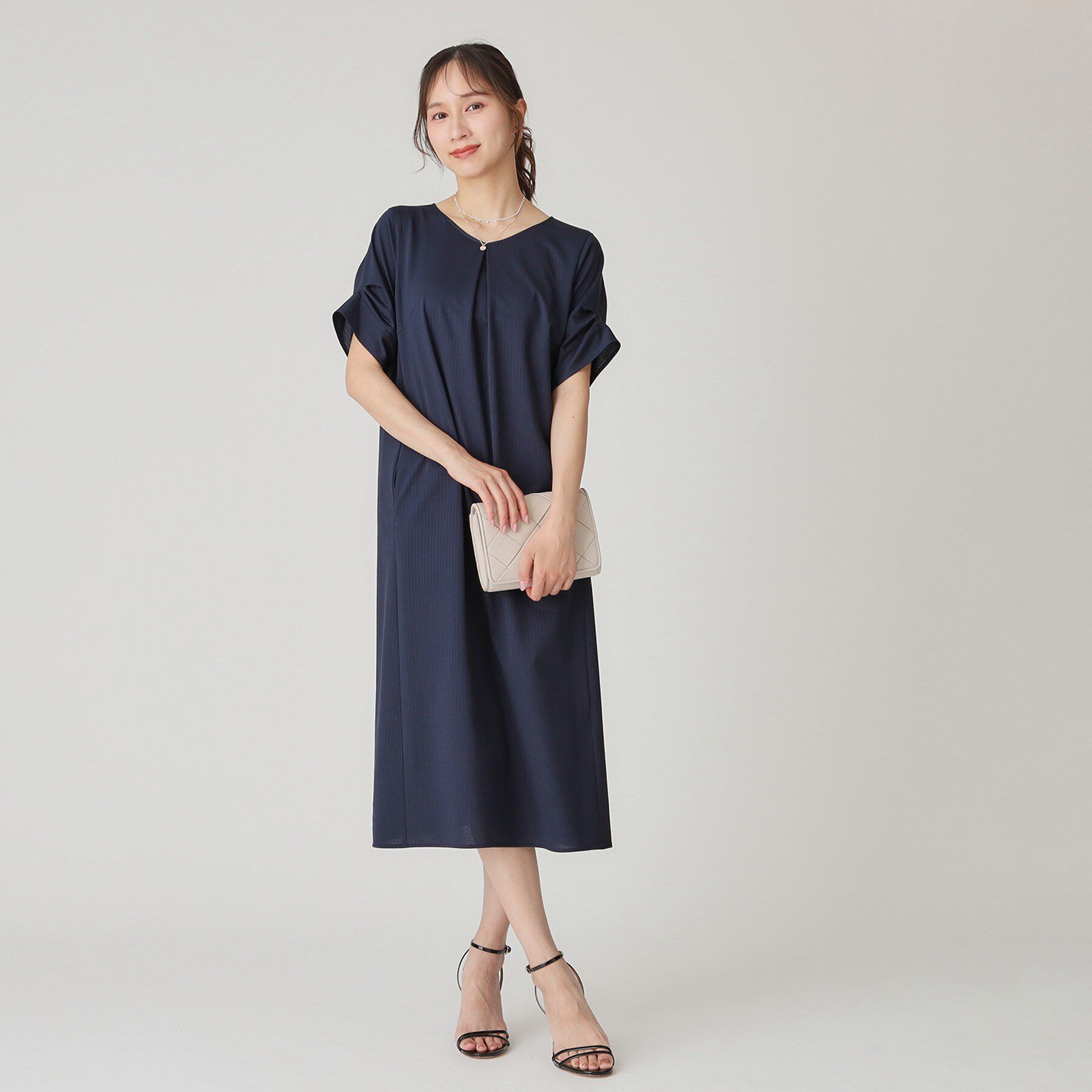 COUP DE CHANCE「【手洗い可／日本製】リラクシーワンピース」|ワンピース|