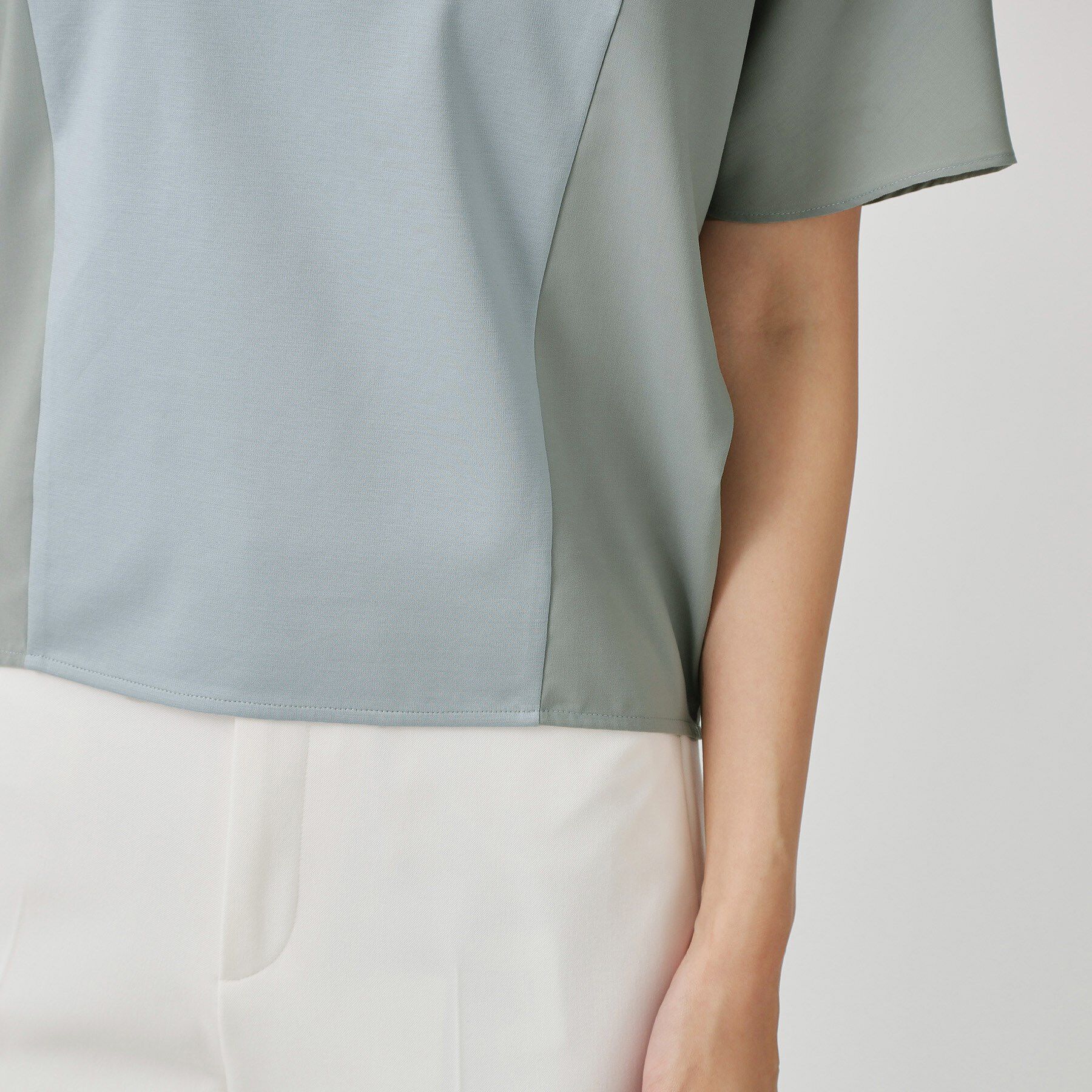 COUP DE CHANCE「【手洗い可／日本製】ドルマンジャージトップス」|Tシャツ・カットソー|