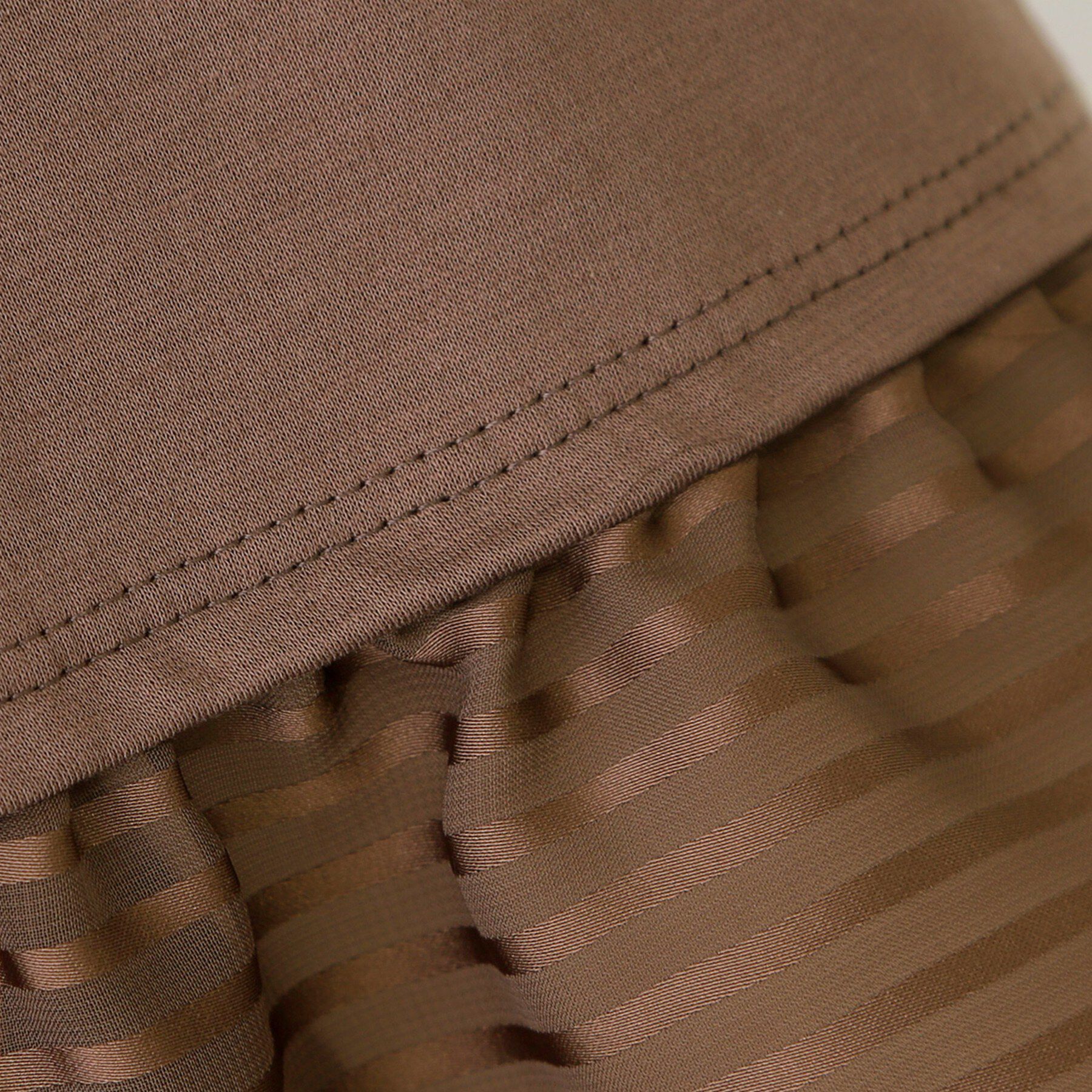 COUP DE CHANCE「【5分袖／日本製／接触冷感】異素材ドッキングカットソー」|Tシャツ・カットソー|