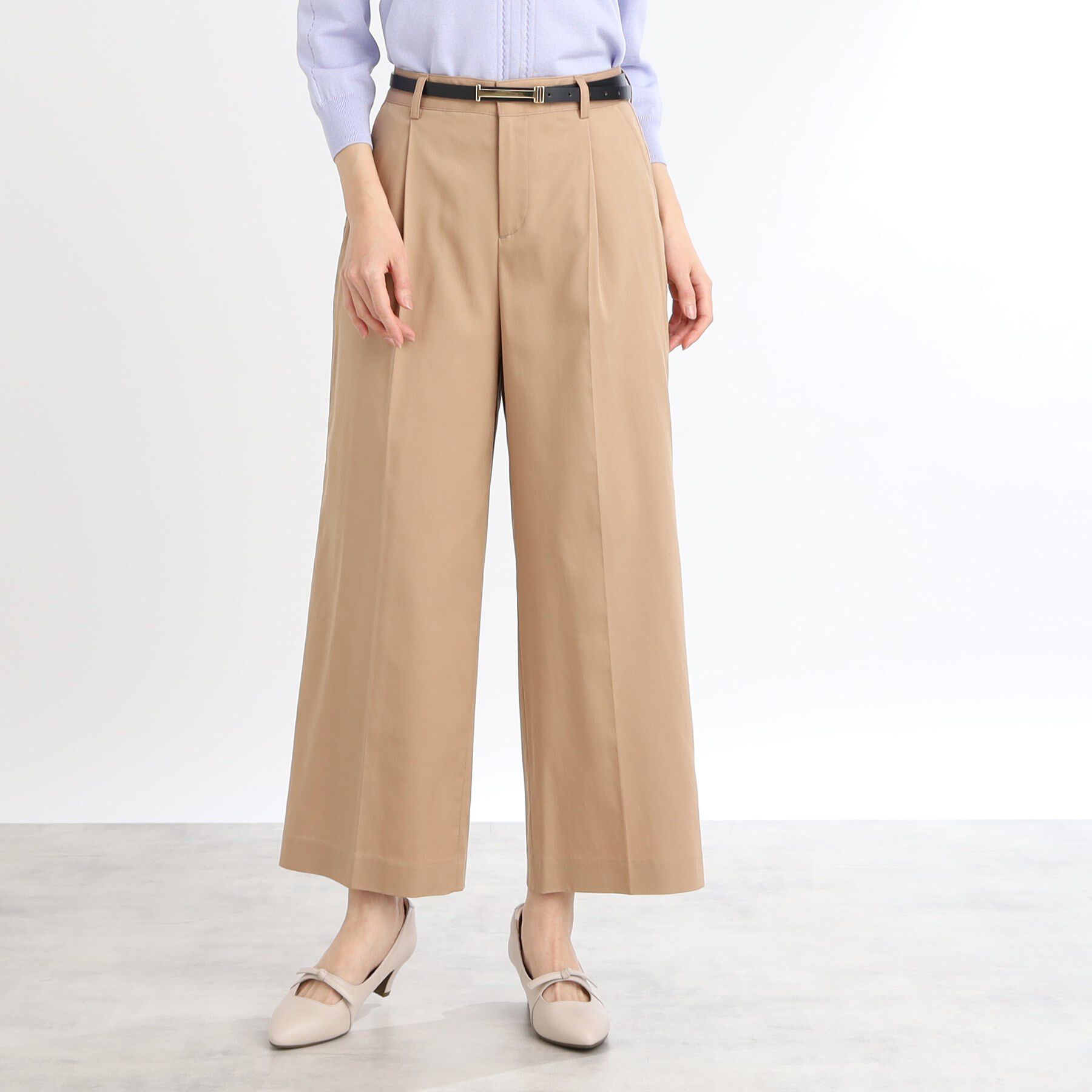 Reflect「【手洗い可】ワイドストレートパンツ」|その他|