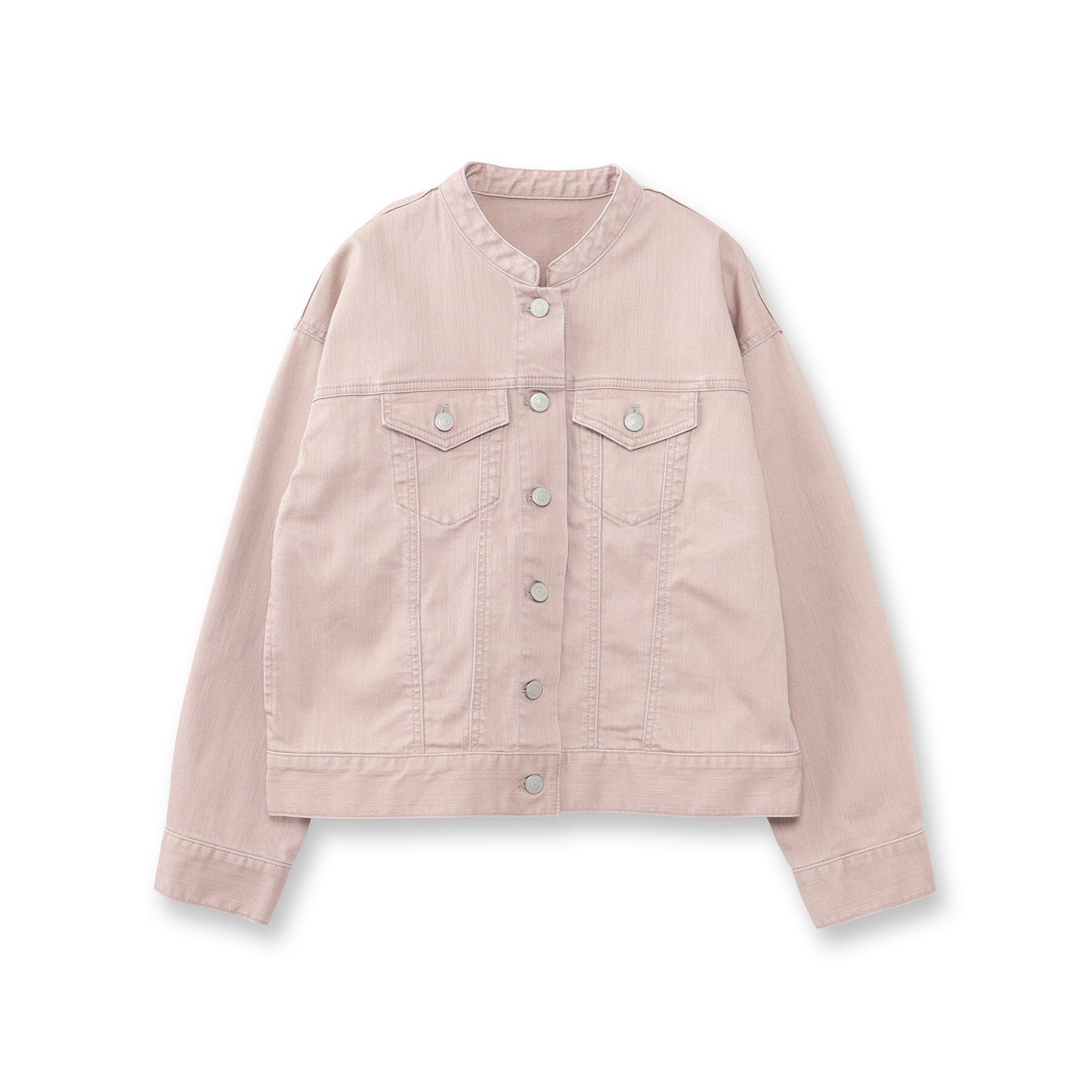 Reflect「【手洗い可】カラーデニムジャケット」|デニムジャケット|