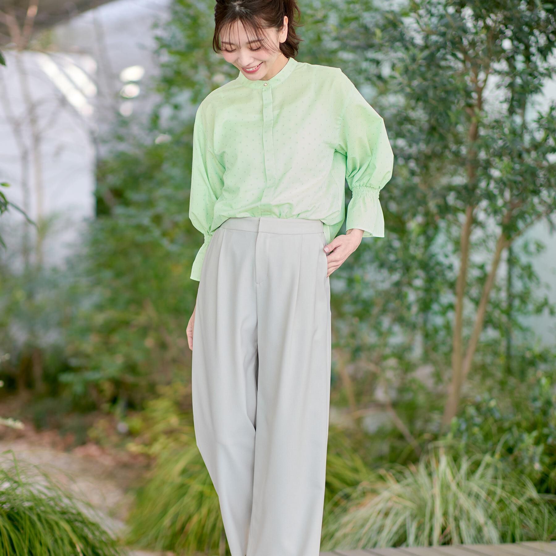 Reflect「【洗える】キャンディースリーブブラウス」|シャツ・ブラウス|