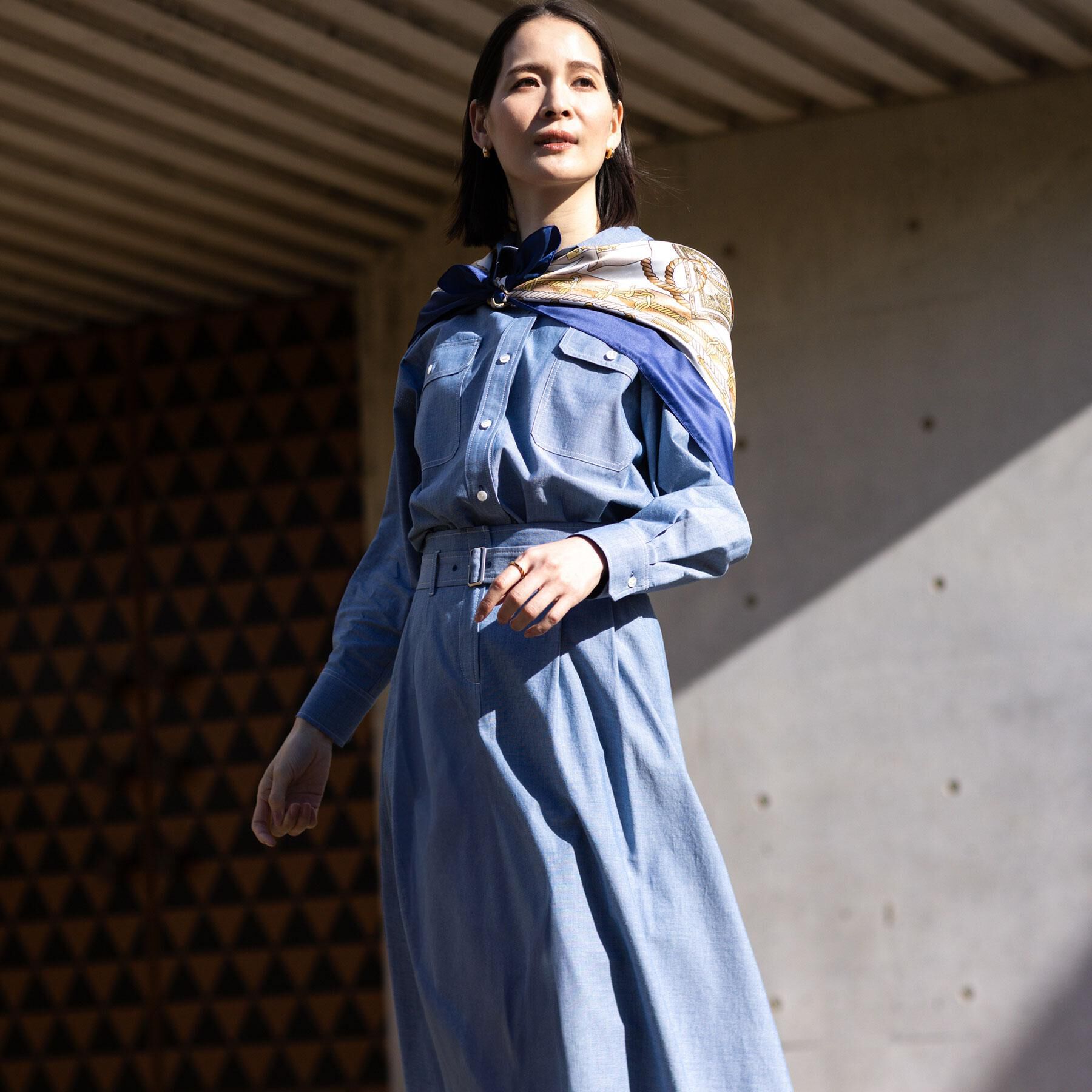 Reflect「【羽織にも◎】ダンガリーシャツ」|シャツ・ブラウス|