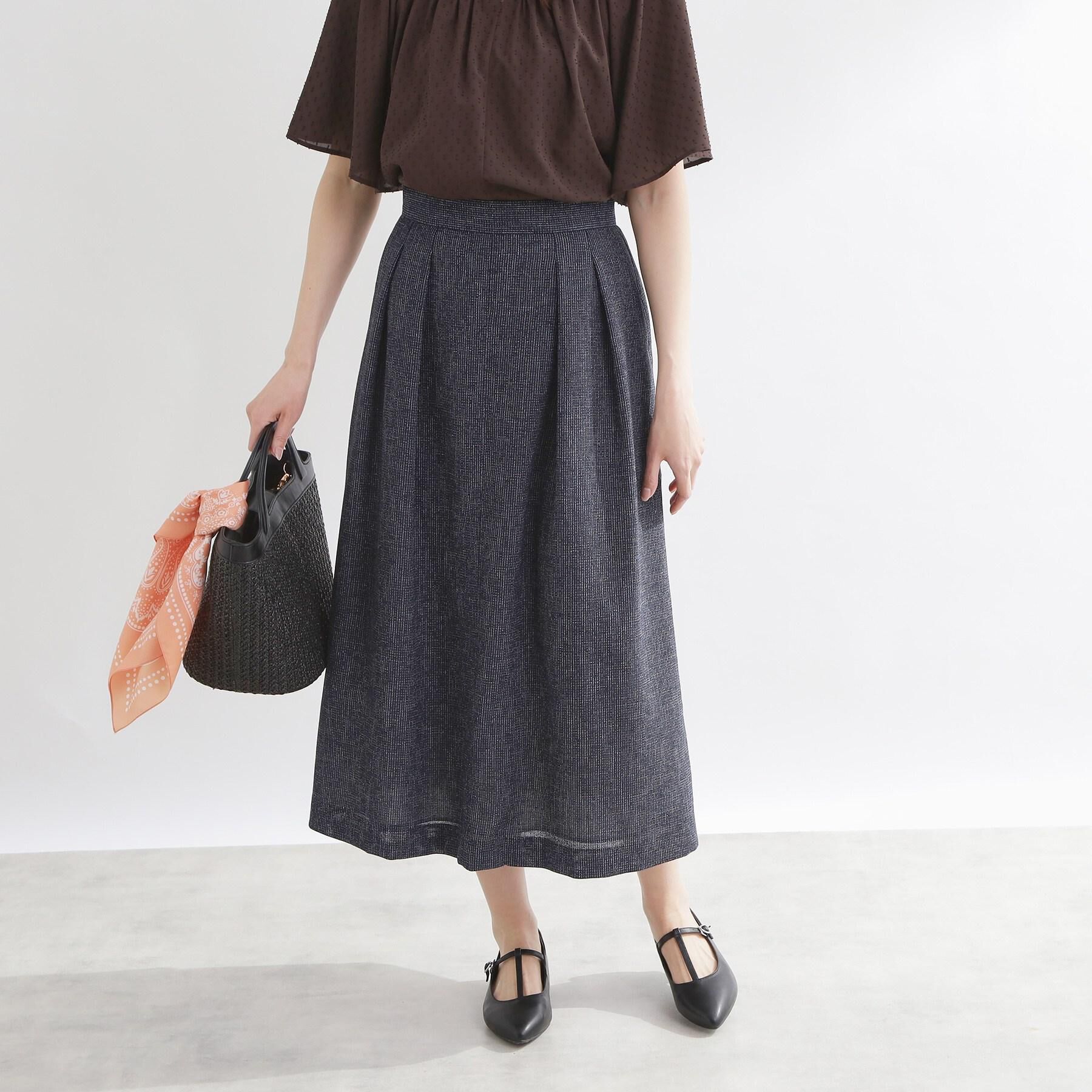 Reflect「ツイードセミフレアスカート」|スカート|