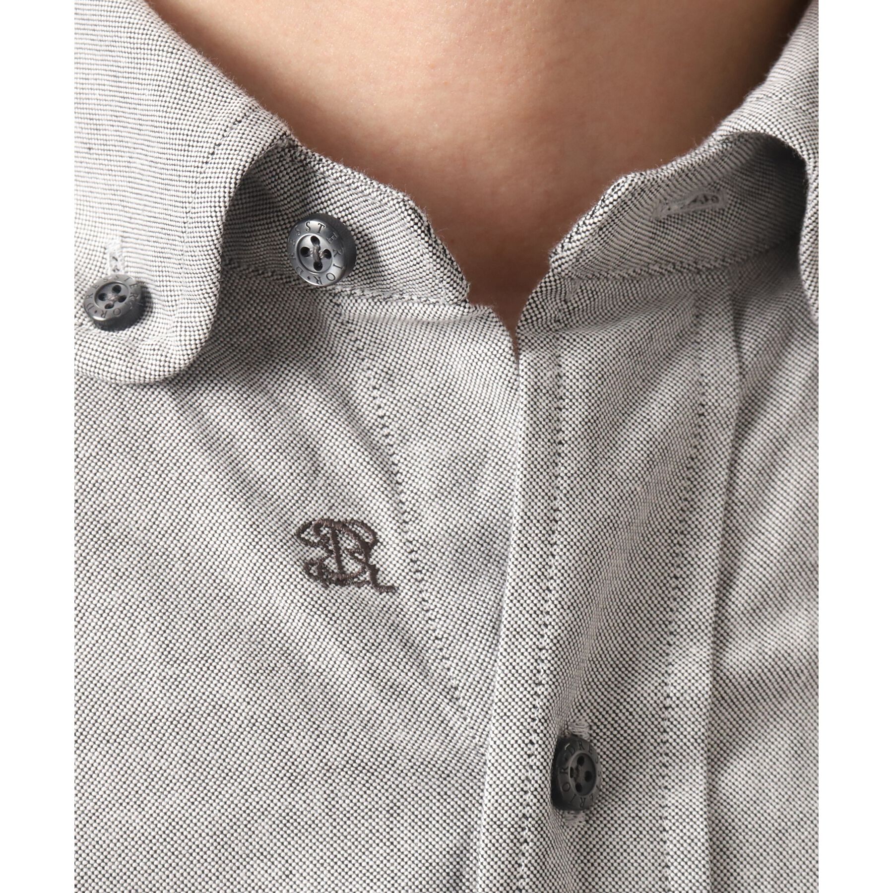 DRESSTERIOR「オックスフォード ラウンドカラーシャツ」|シャツ・ブラウス|