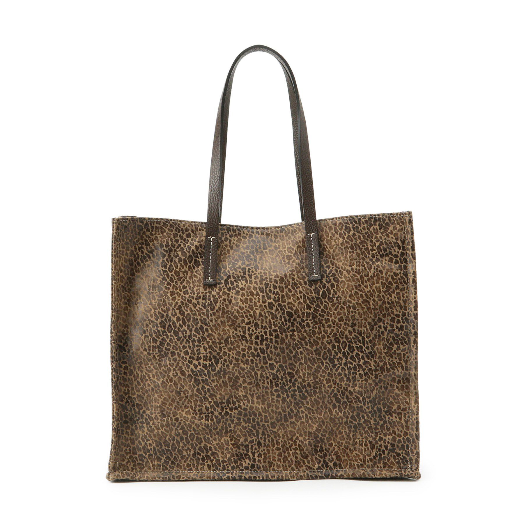 DRESSTERIOR「KASSIOPEA（カシオペア）アニマルプリントトートバッグ」|トートバッグ|モカブラウン(042