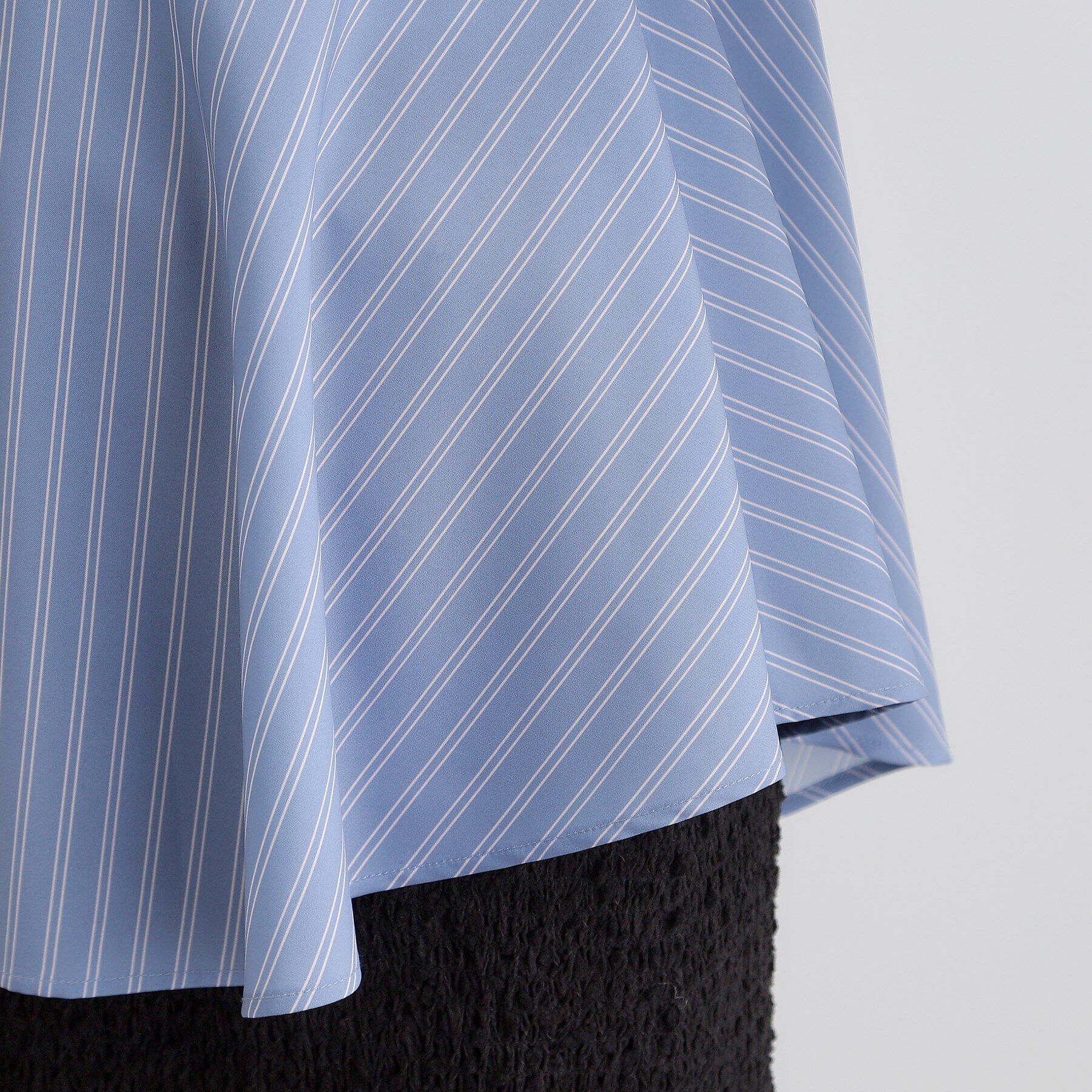 grove「ペプラムスタンドネックシャツ」|シャツ・ブラウス|