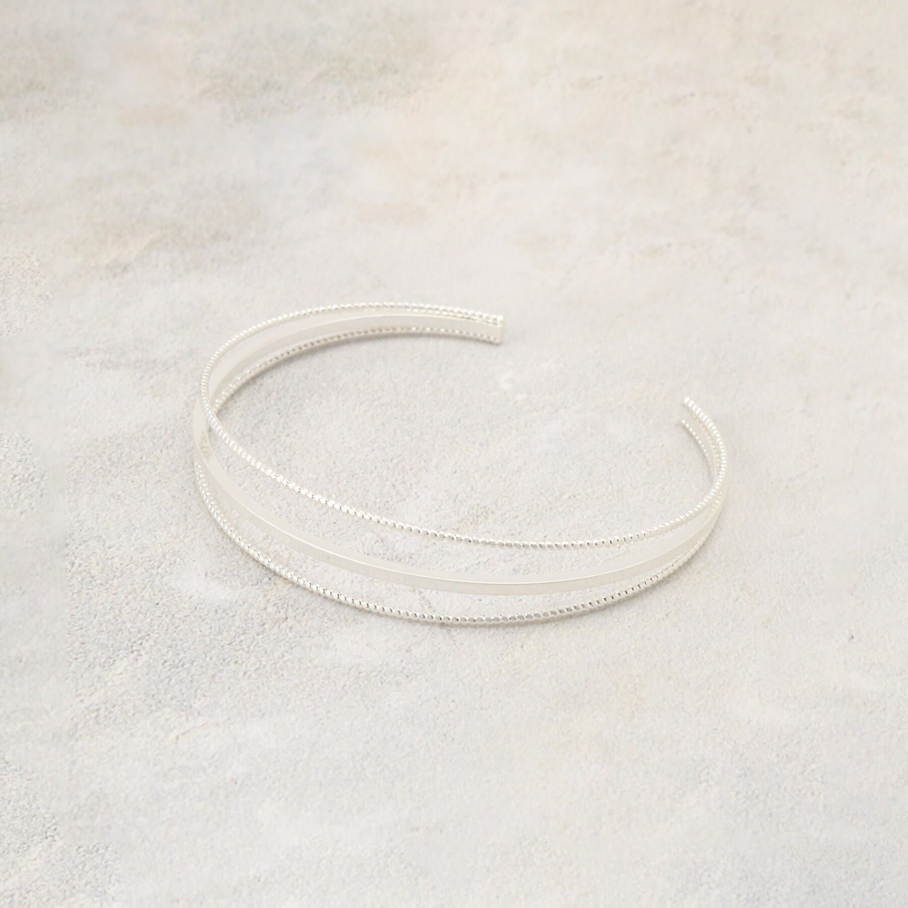 grove「3ラインメタルバングル」|ブレスレット・バングル|