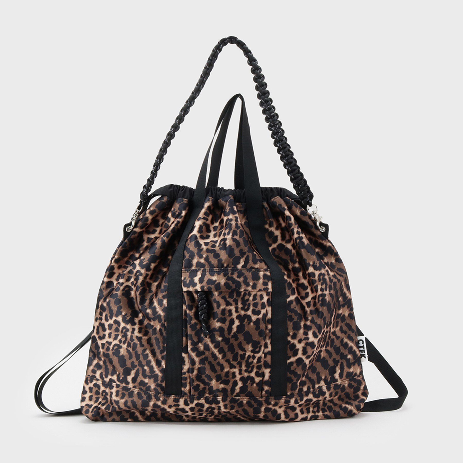 GALLEST「【CONTROL FREAK ／ CTFK】ナイロン3WAYレオパードスクエアトート」|トートバッグ|