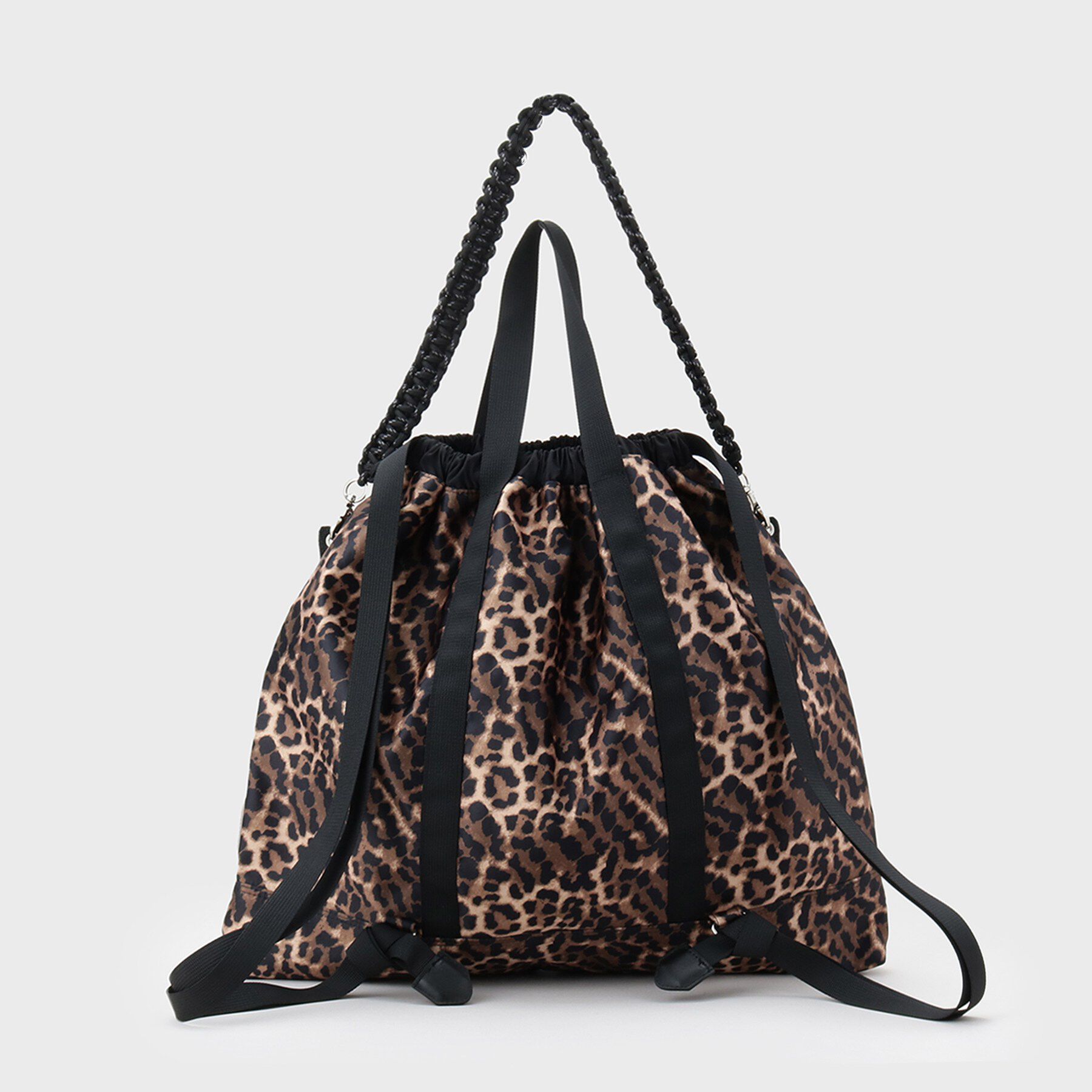 GALLEST「【CONTROL FREAK ／ CTFK】ナイロン3WAYレオパードスクエアトート」|トートバッグ|