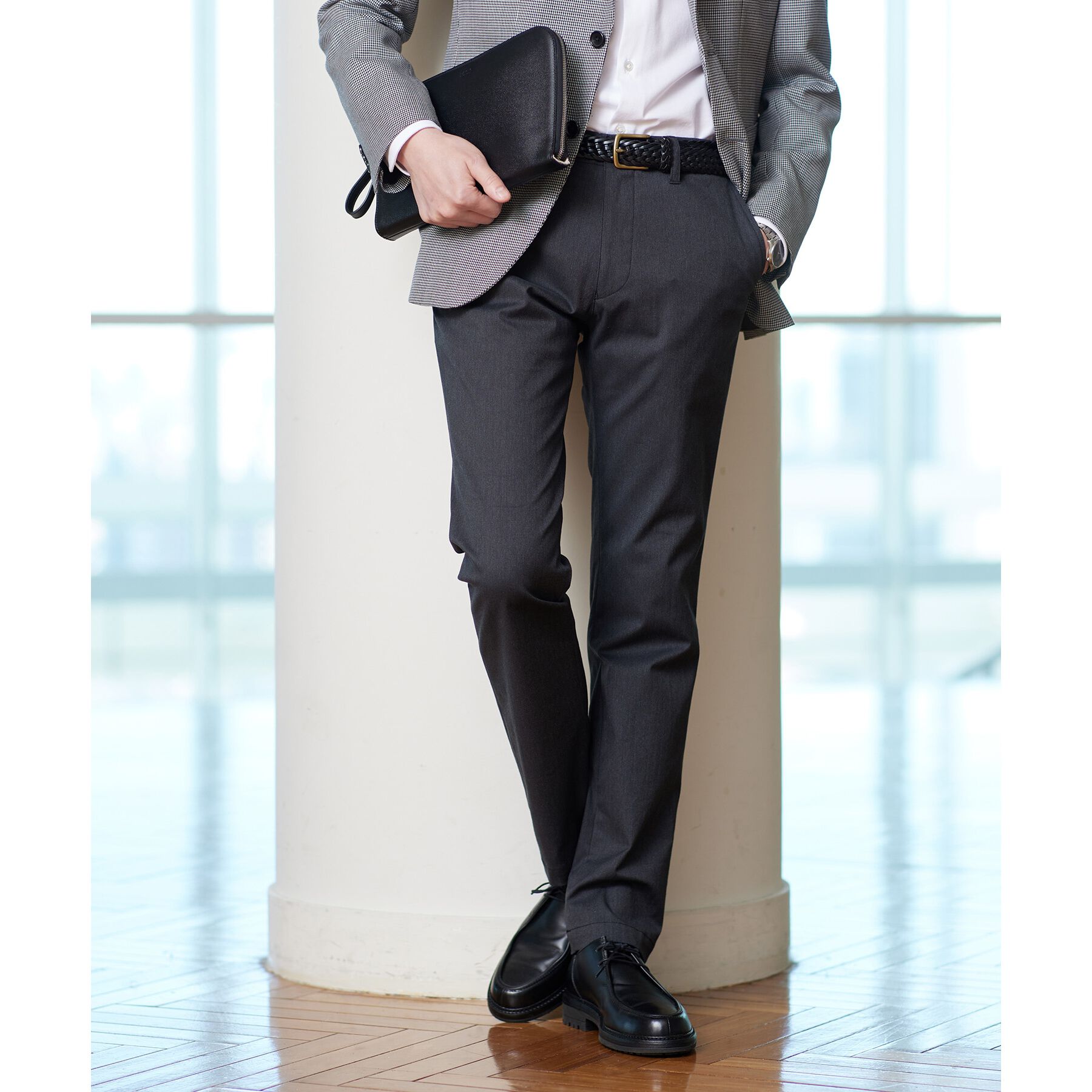 TAKEO KIKUCHI「【全7サイズ&times;8色展開！】トップマルチヘリンボン パンツ」|その他|