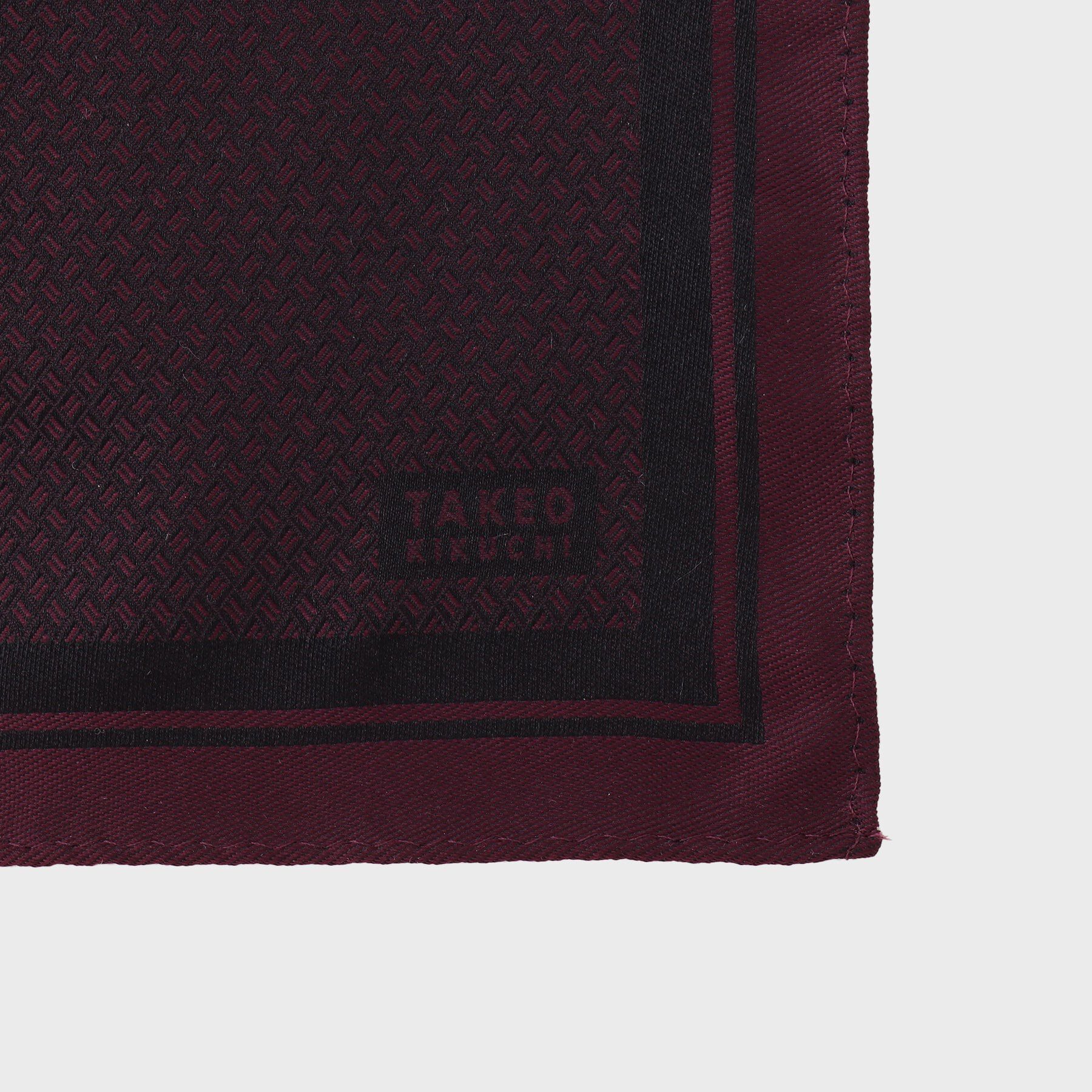 TAKEO KIKUCHI「4面パネル シルクチーフ」|バンダナ・スカーフ|