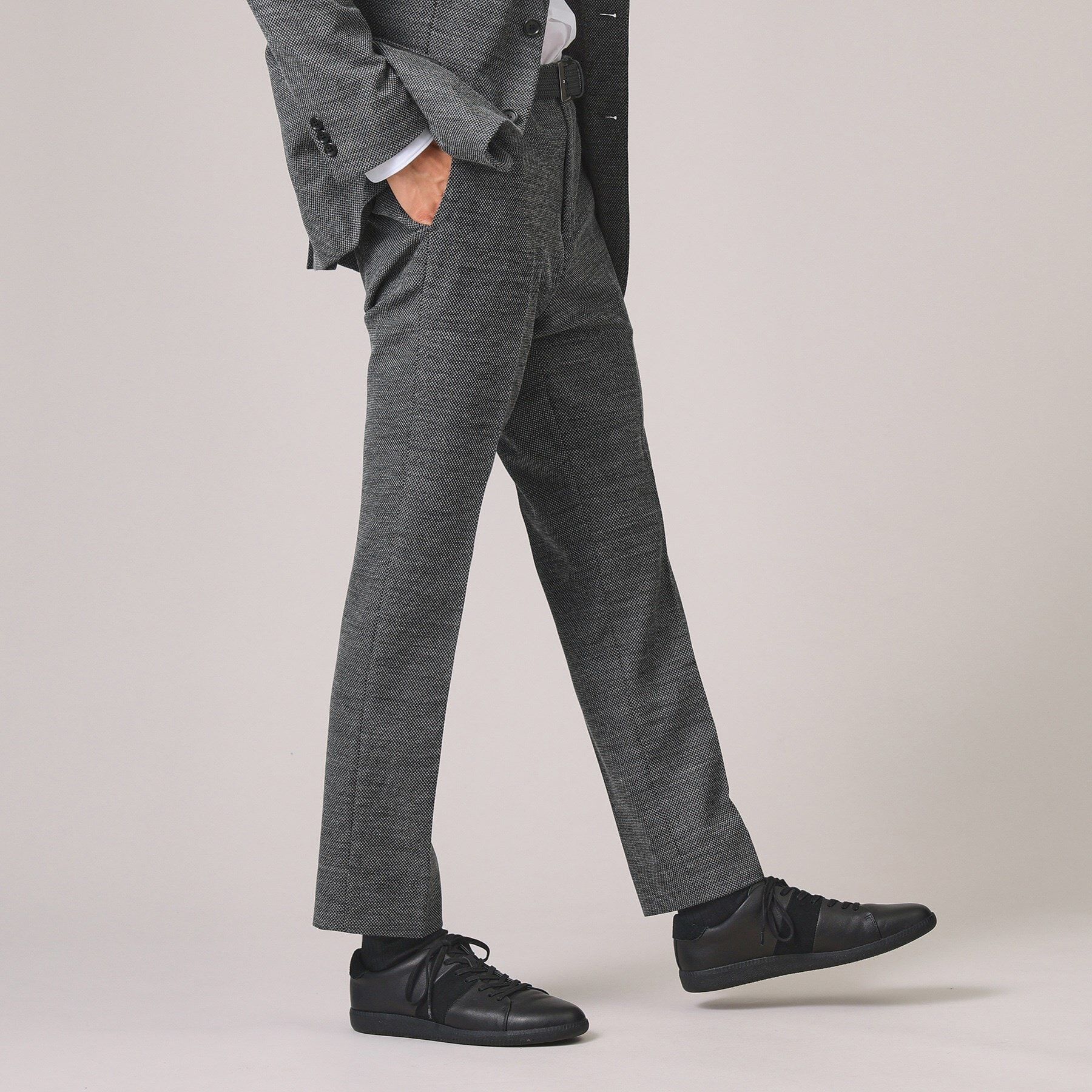 TAKEO KIKUCHI「【尾州織】ウールブレンド ハニカムメッシュ パンツ」|その他|