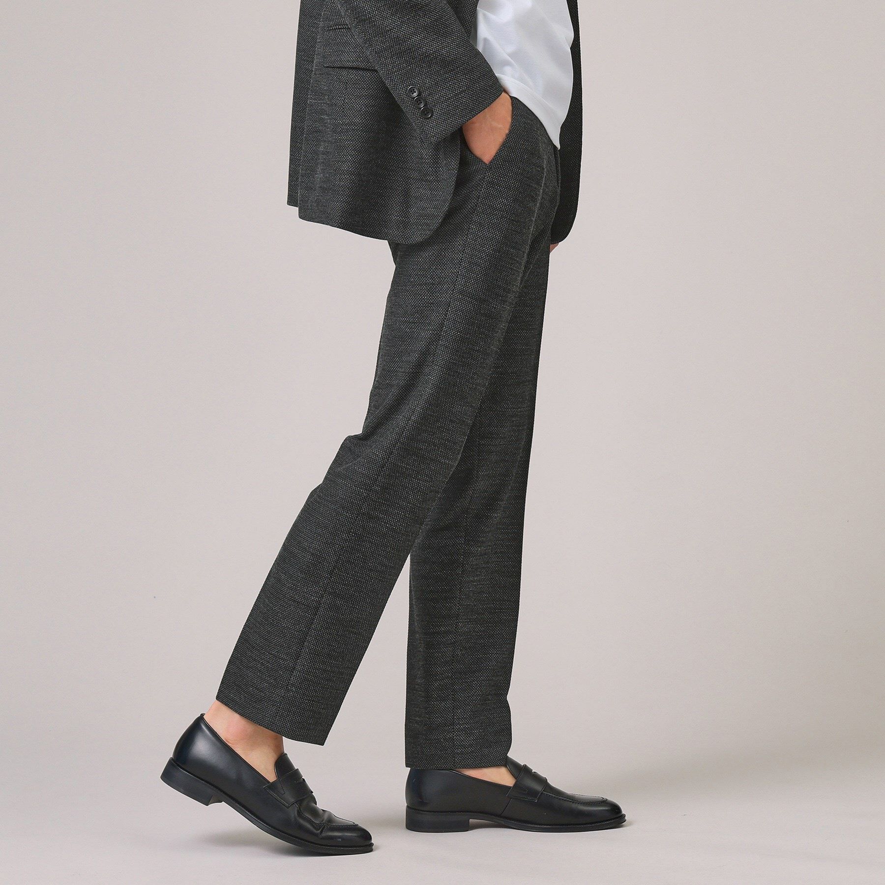 TAKEO KIKUCHI「【尾州織】ウールブレンド ハニカムメッシュ パンツ」|その他|