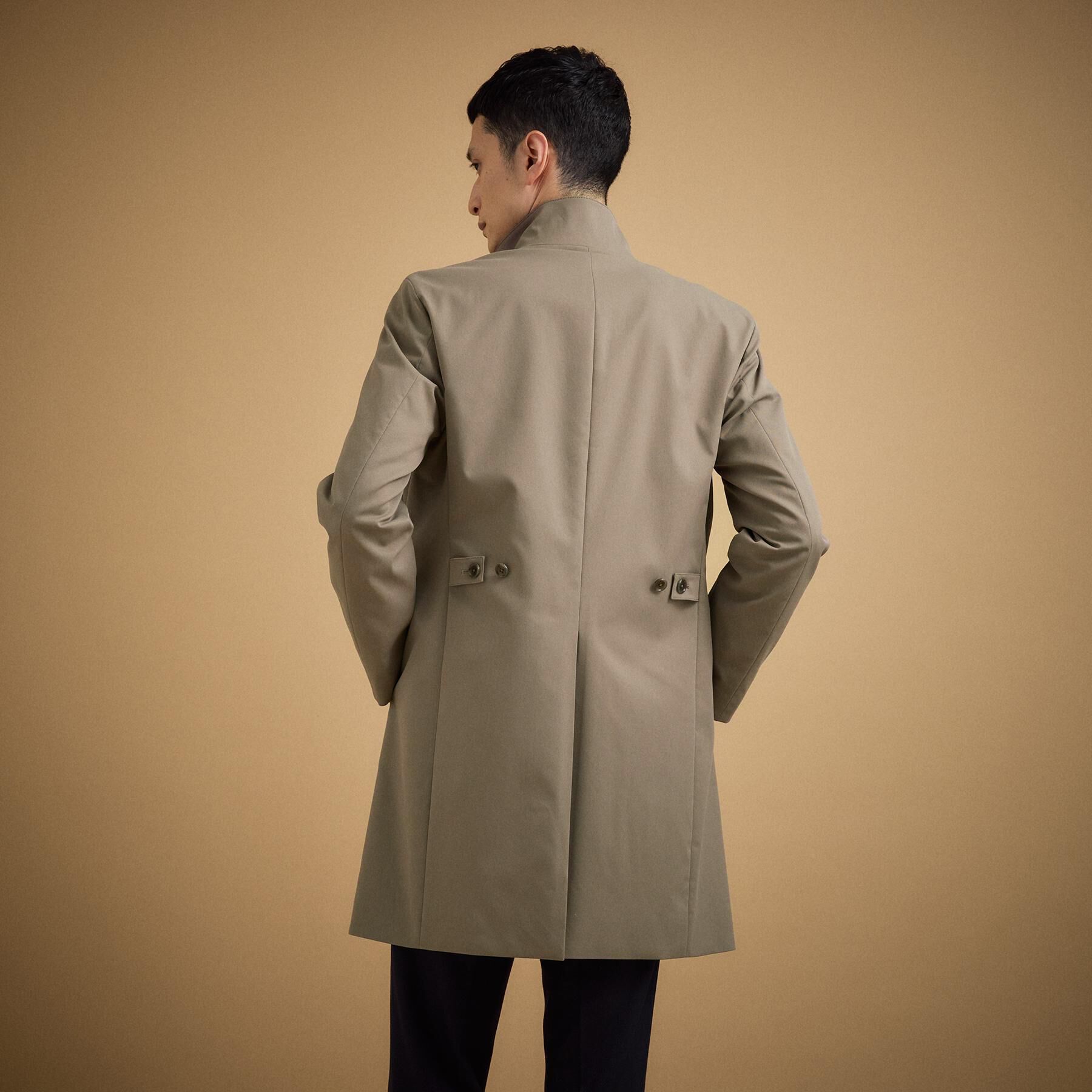 TAKEO KIKUCHI「撥水ツイル スタンドカラー コート」|その他|