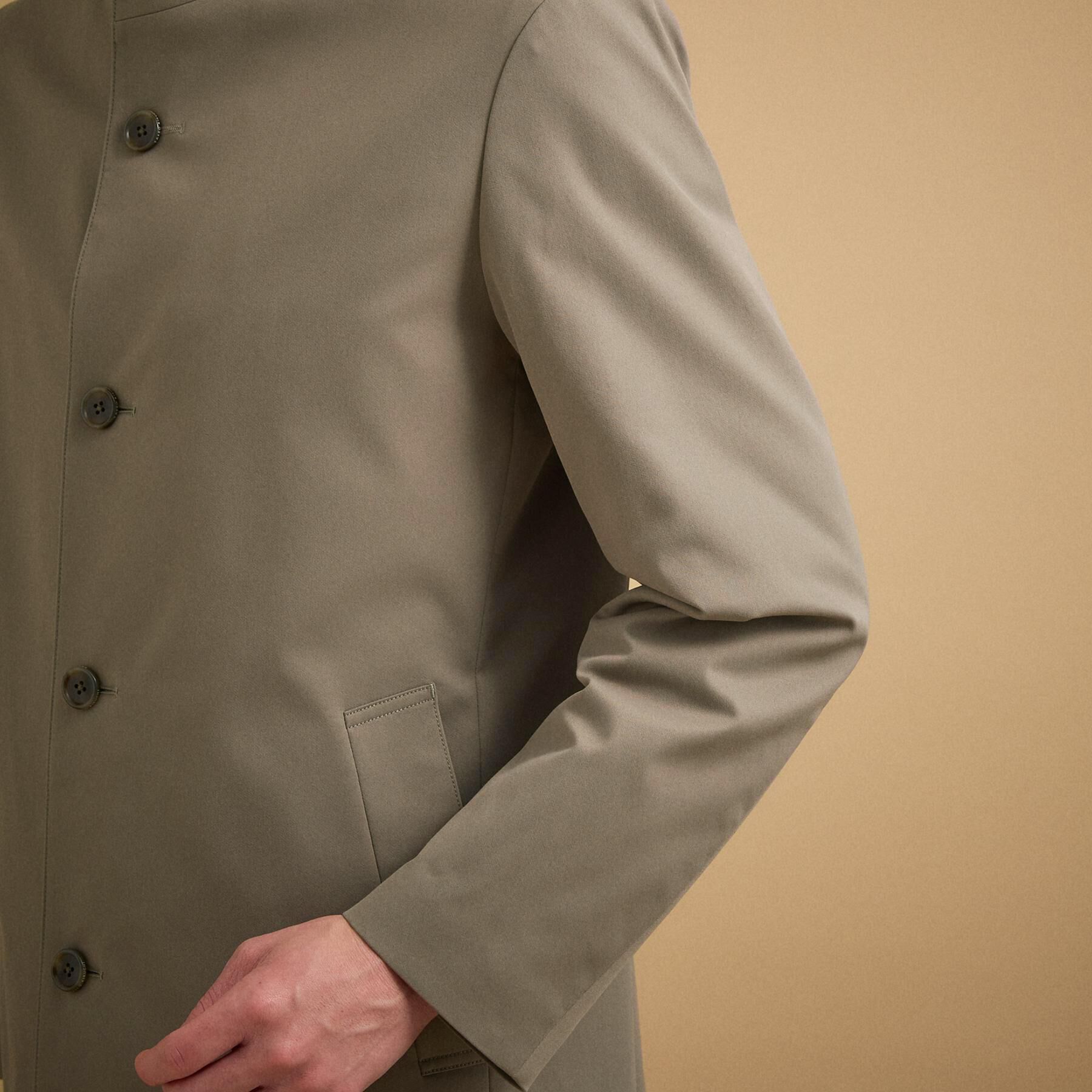 TAKEO KIKUCHI「撥水ツイル スタンドカラー コート」|その他|