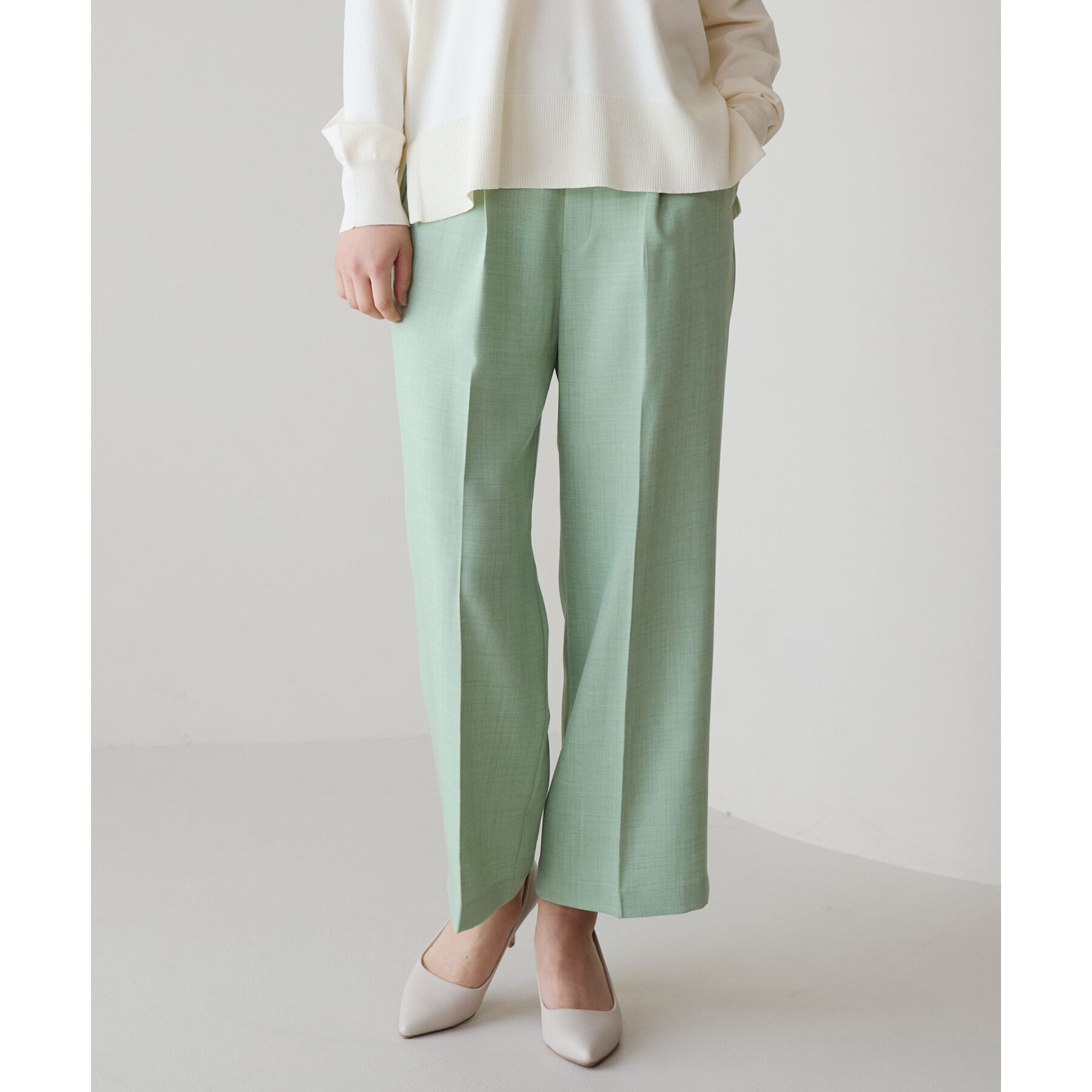 THE SHOP TK「【CAVIAN】ベーシックワイドパンツ/洗濯機OK」|その他|