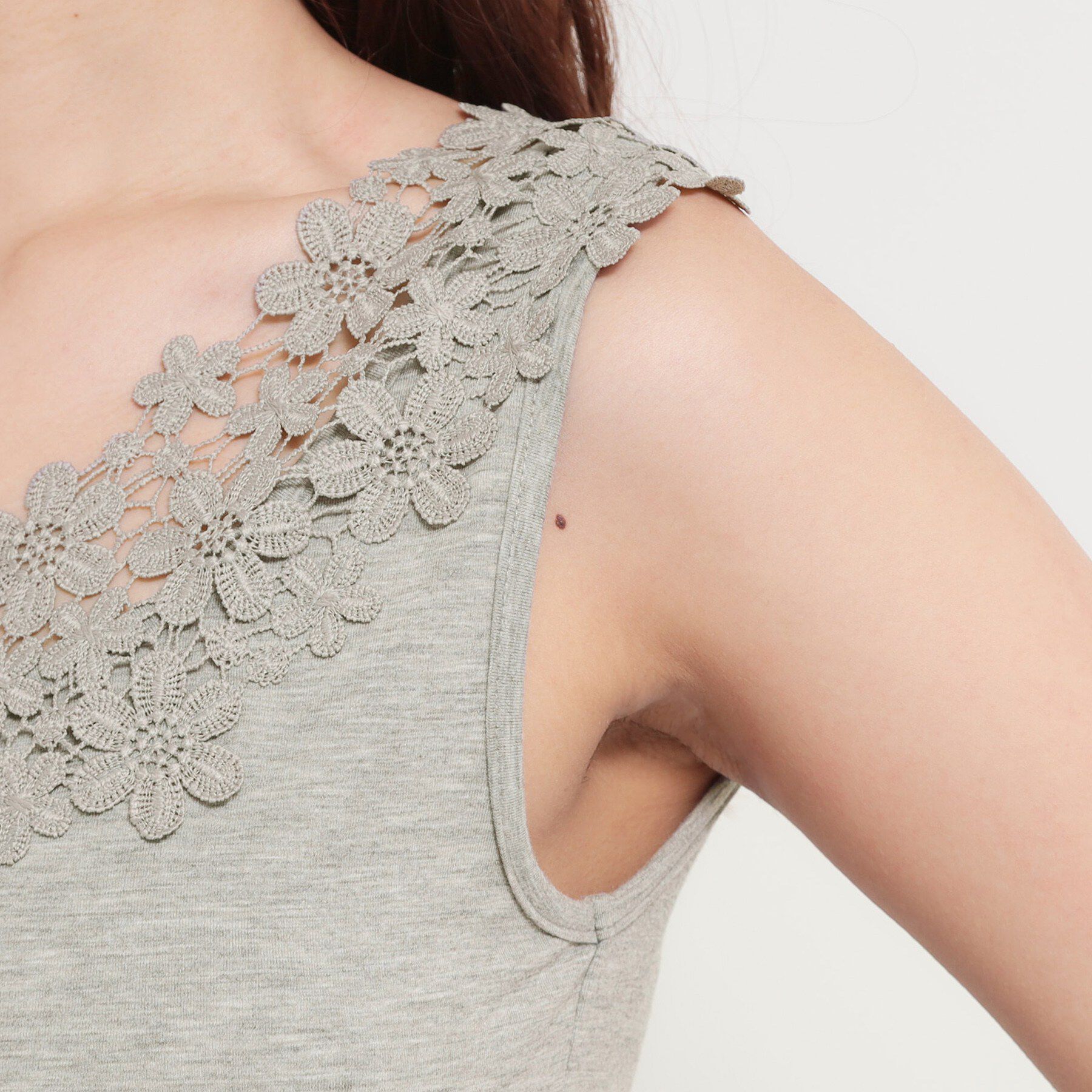 THE SHOP TK「モチーフレースタンク」|キャミソール|