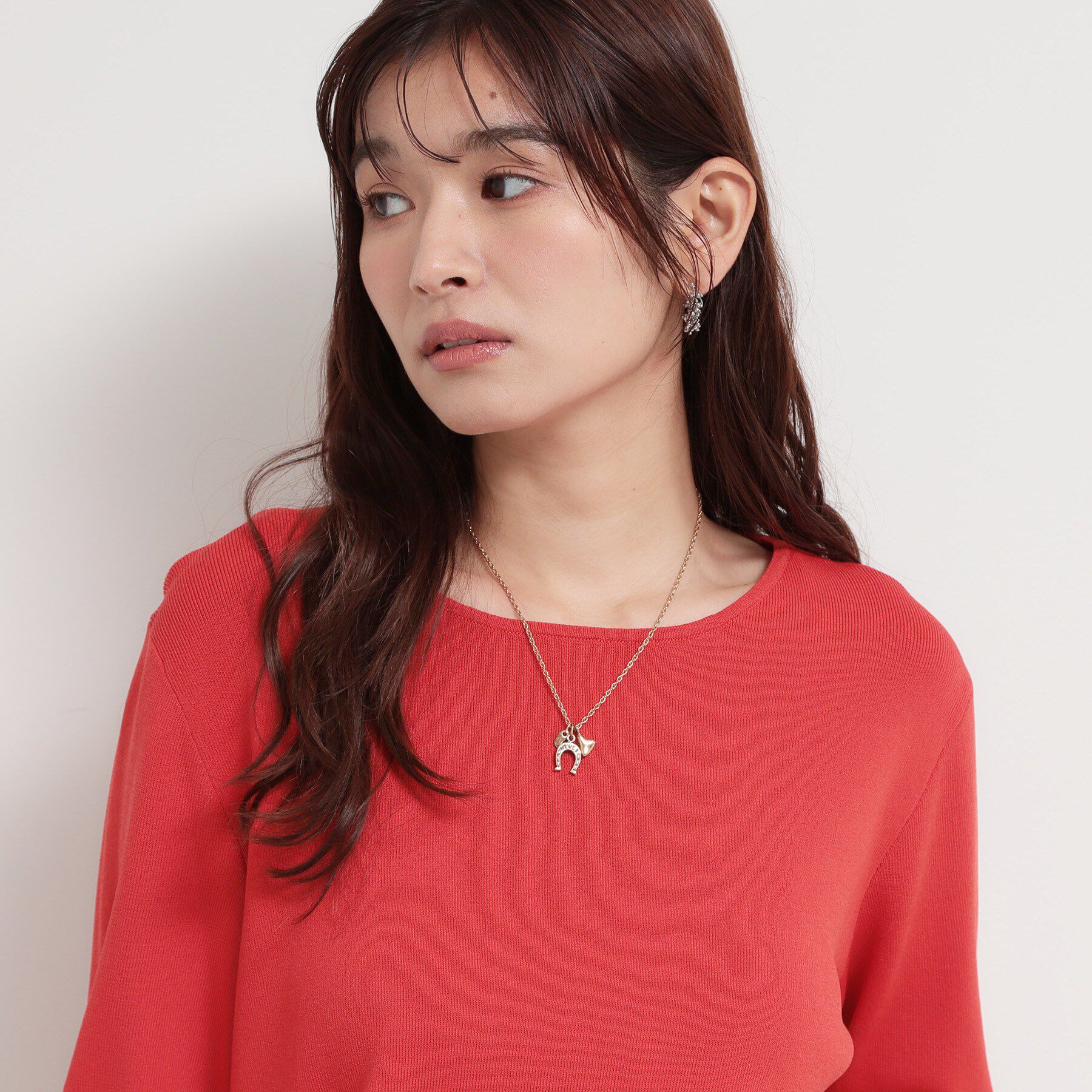 THE SHOP TK「ひづめアンティーク風ネックレス」|ネックレス|