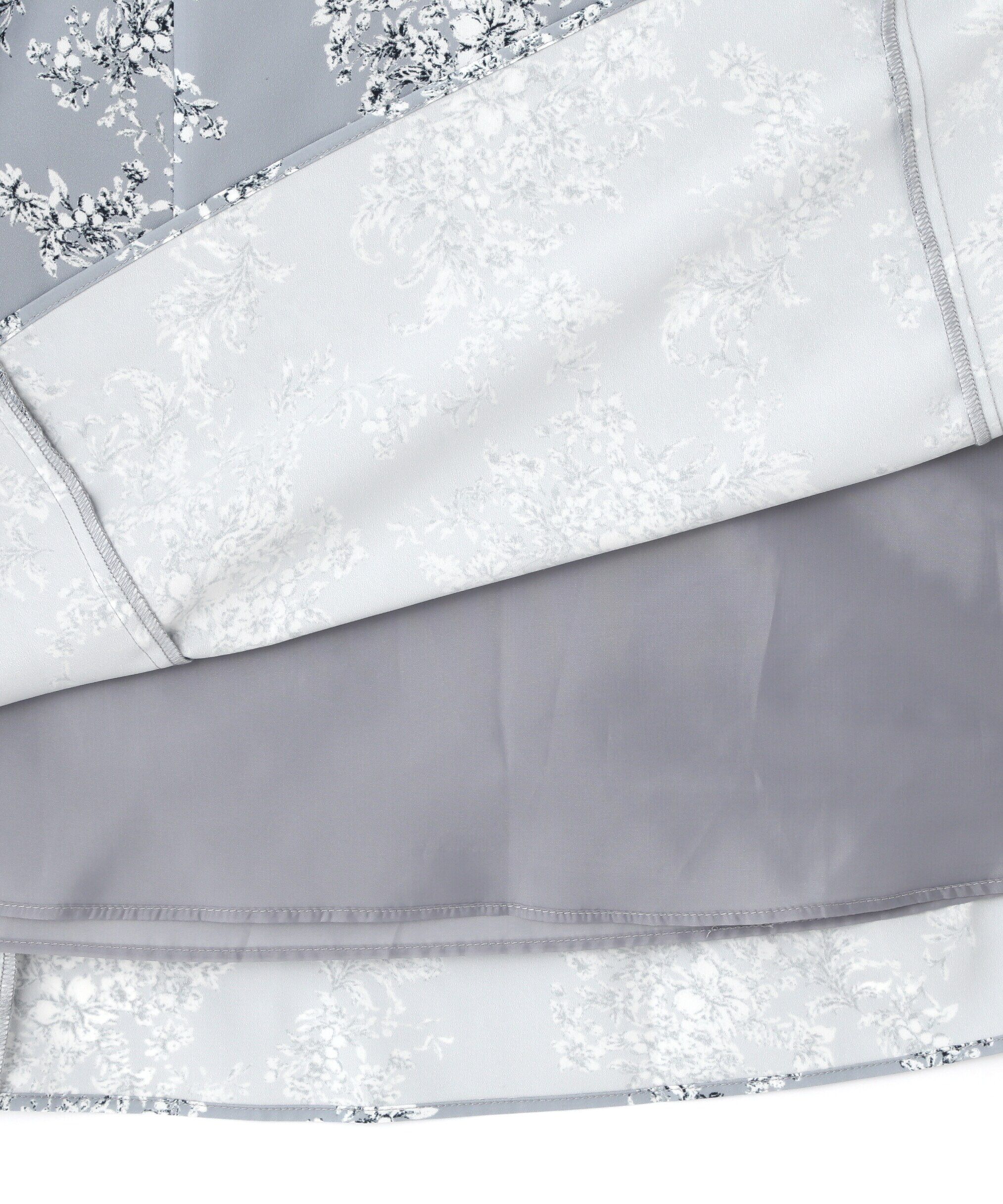  「シアープリントカシュクールワンピース」|ワンピース|