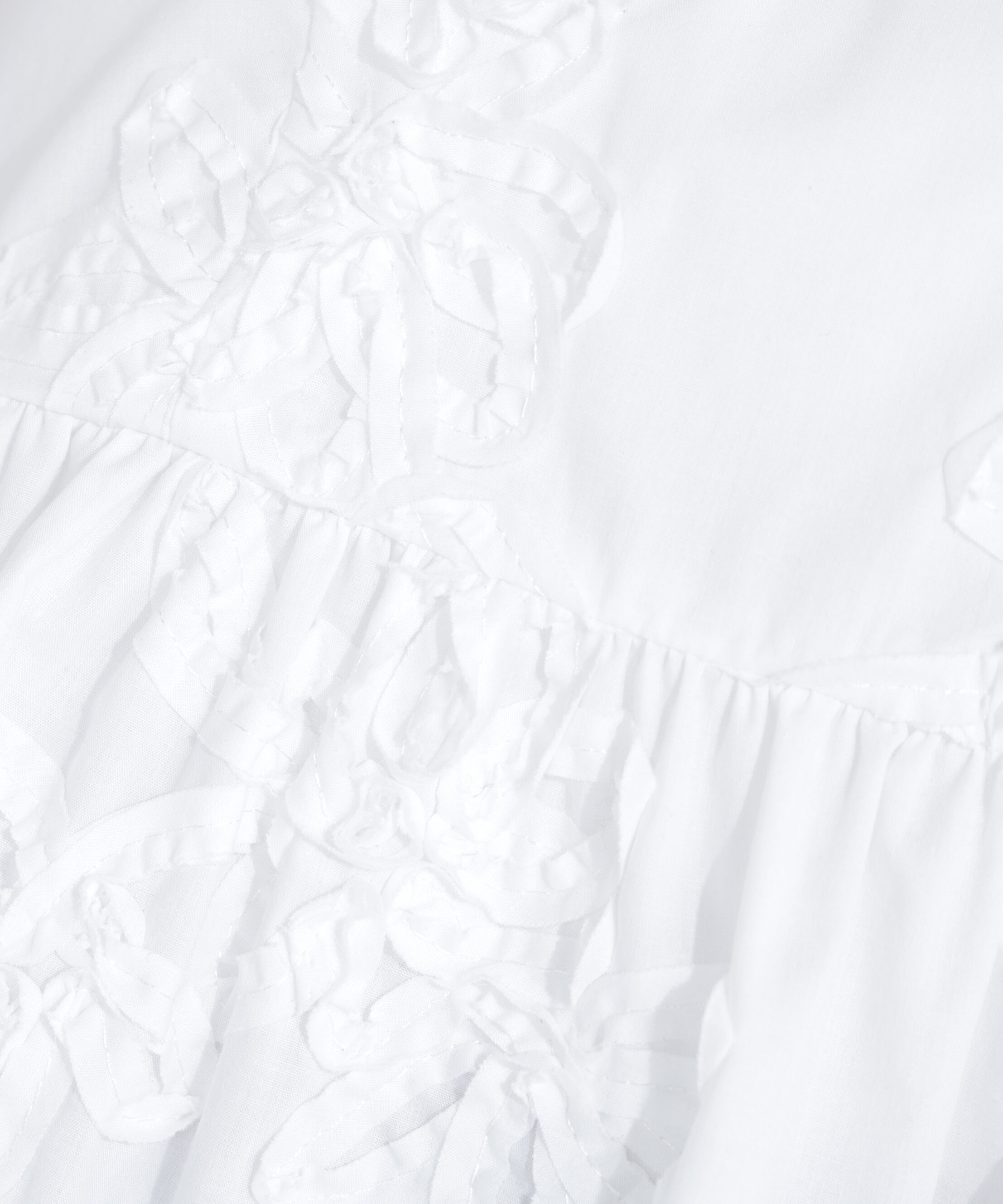  「テープ刺繍ペプラムシャツ」|シャツ・ブラウス|