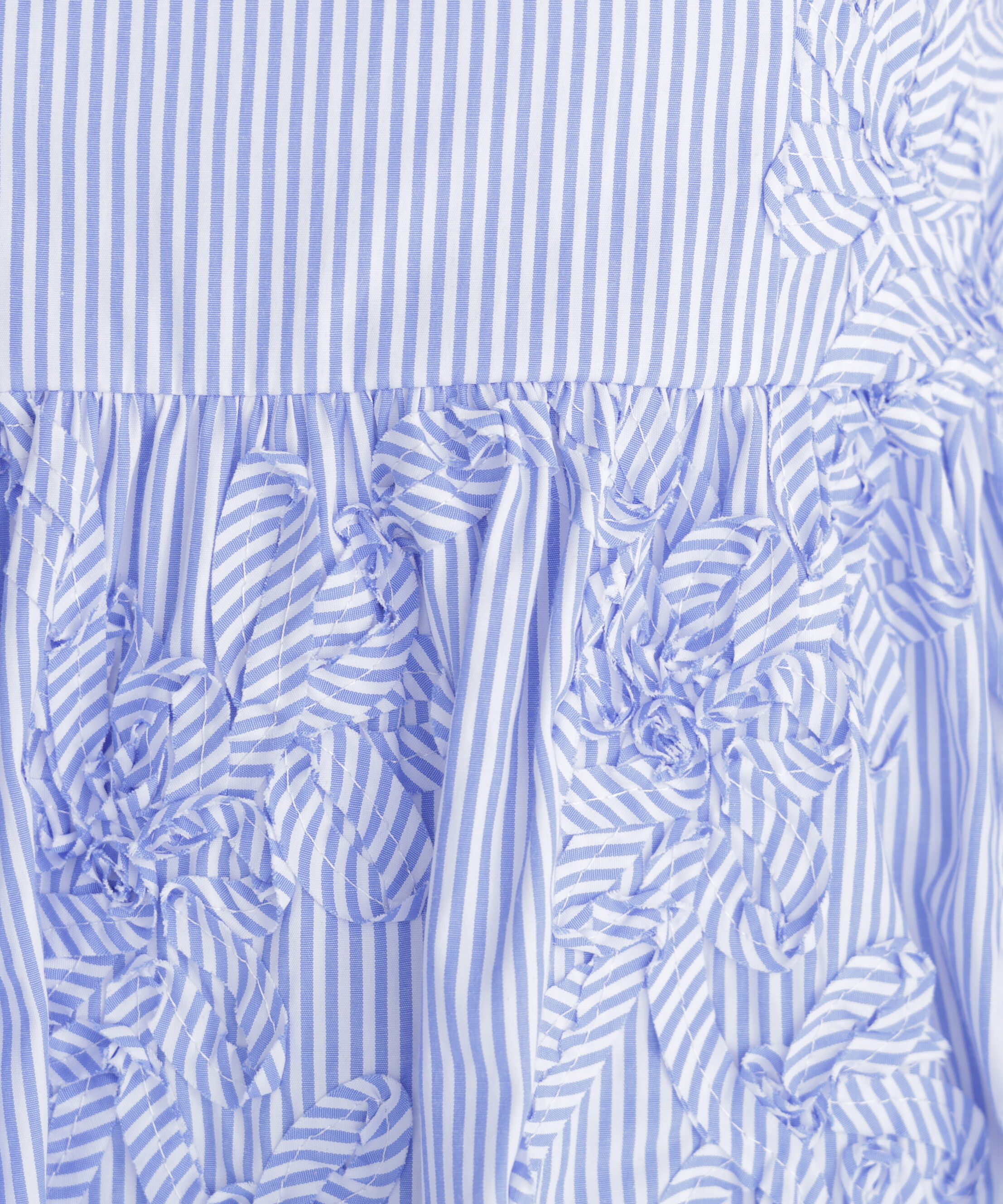  「テープ刺繍ペプラムシャツ」|シャツ・ブラウス|