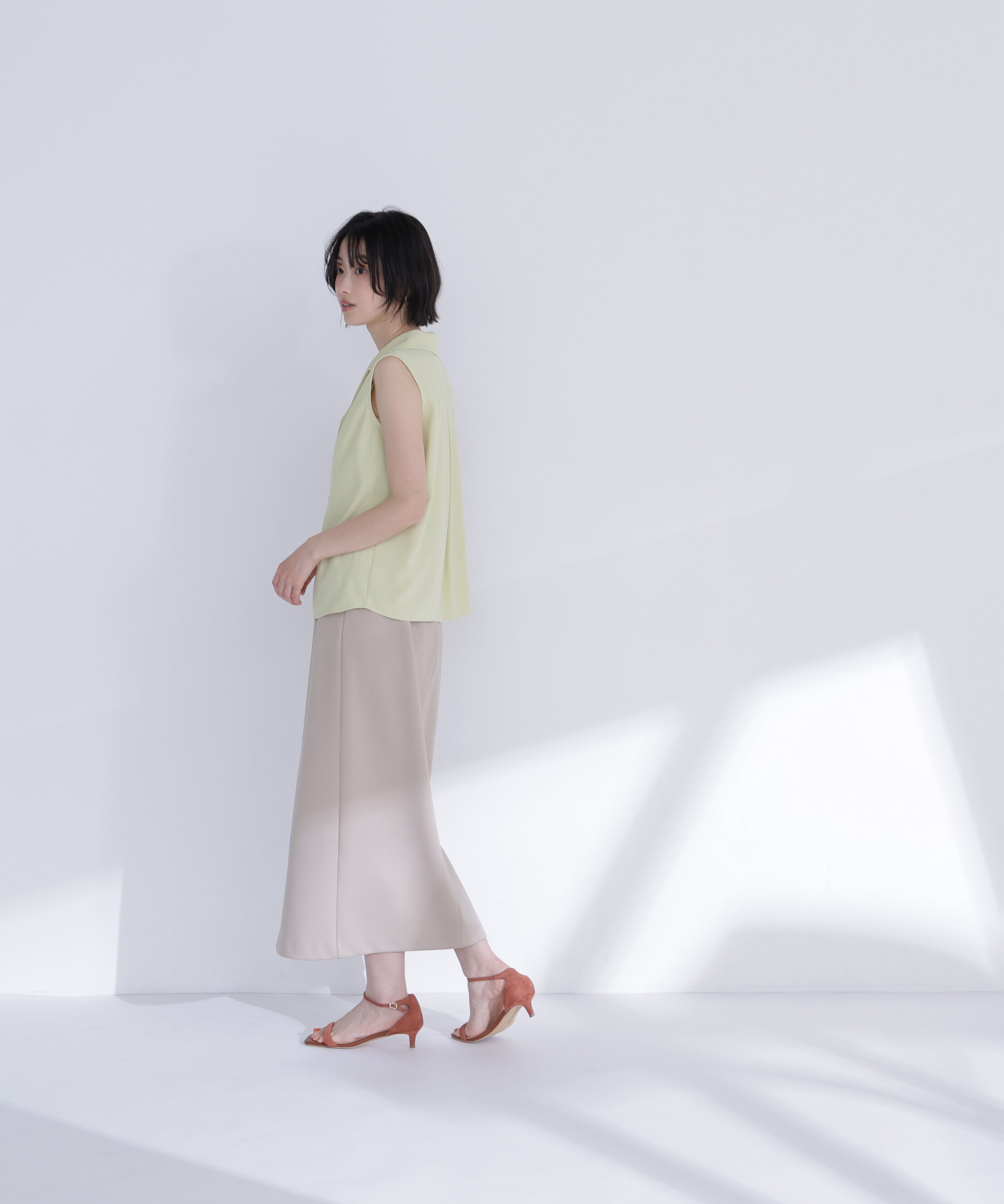  「開襟とろみブラウス」|シャツ・ブラウス|