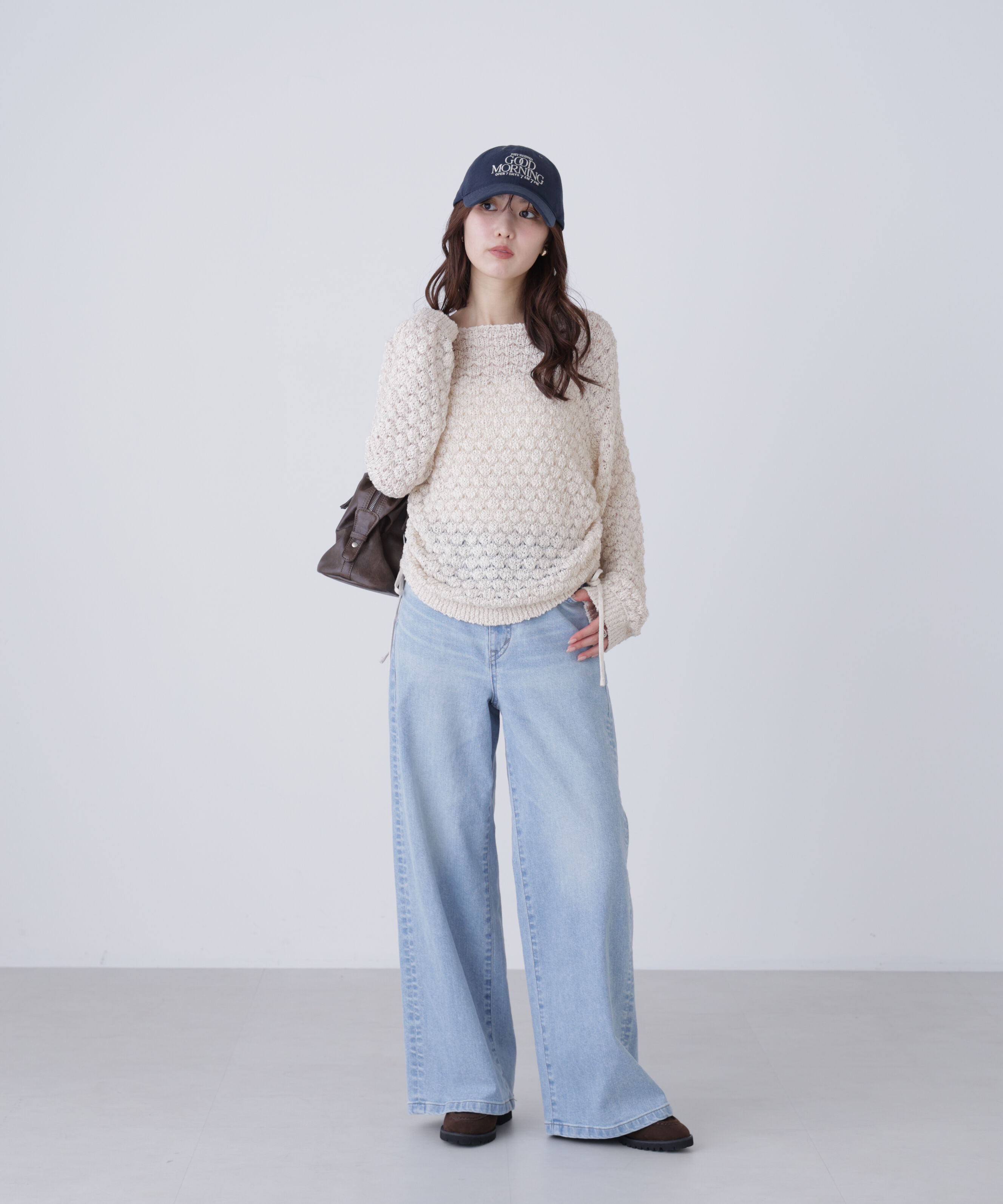  「〈SOMETHING〉LISAワイドデニムパンツ XS別注」|その他|