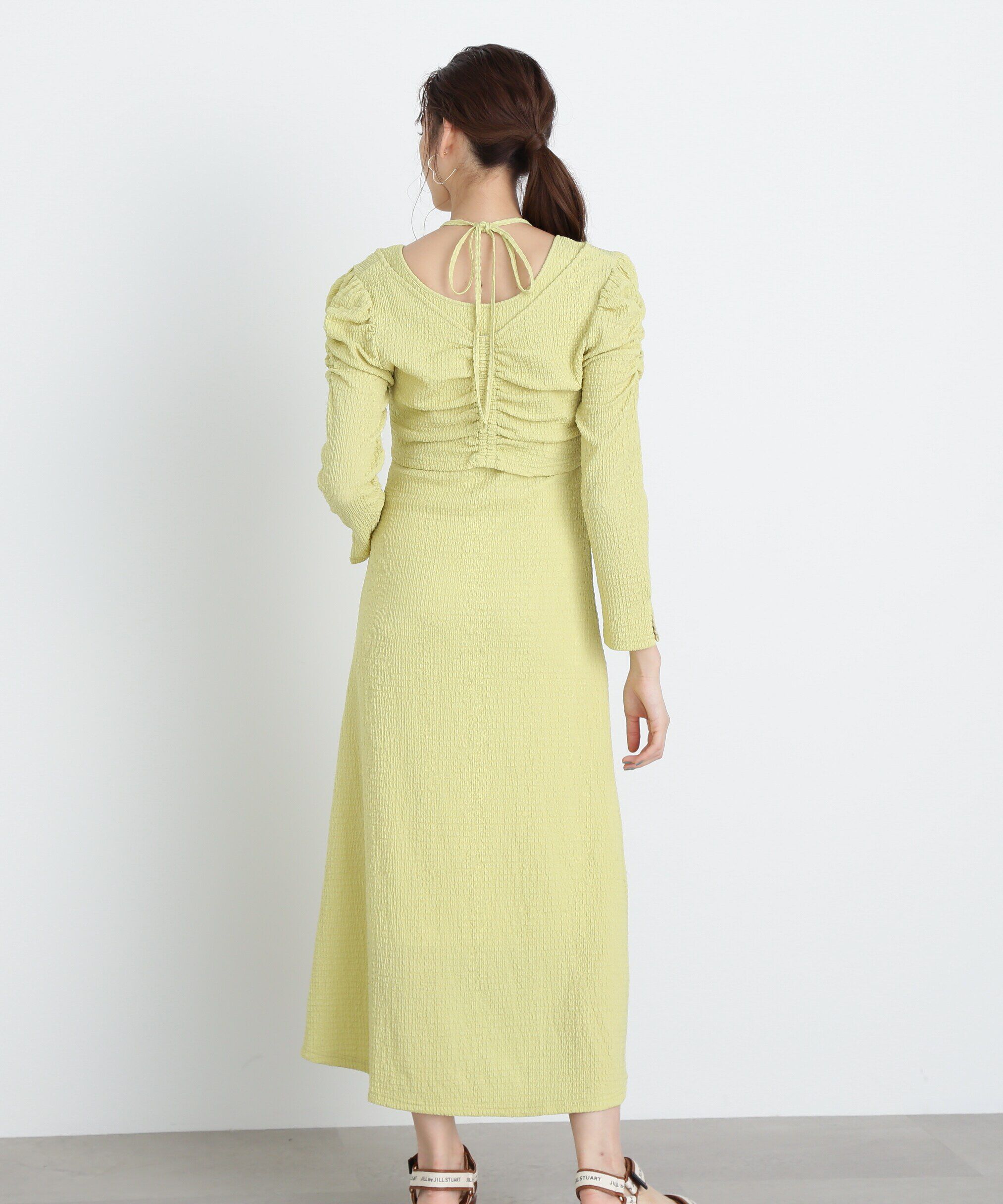  「ｸｼｭｸｼｭｽﾄﾚｯﾁｶｰﾃﾞ&ﾜﾝﾋﾟｰｽｾｯﾄ WEB限定ｶﾗｰ:ｵﾚ 」|ワンピース|