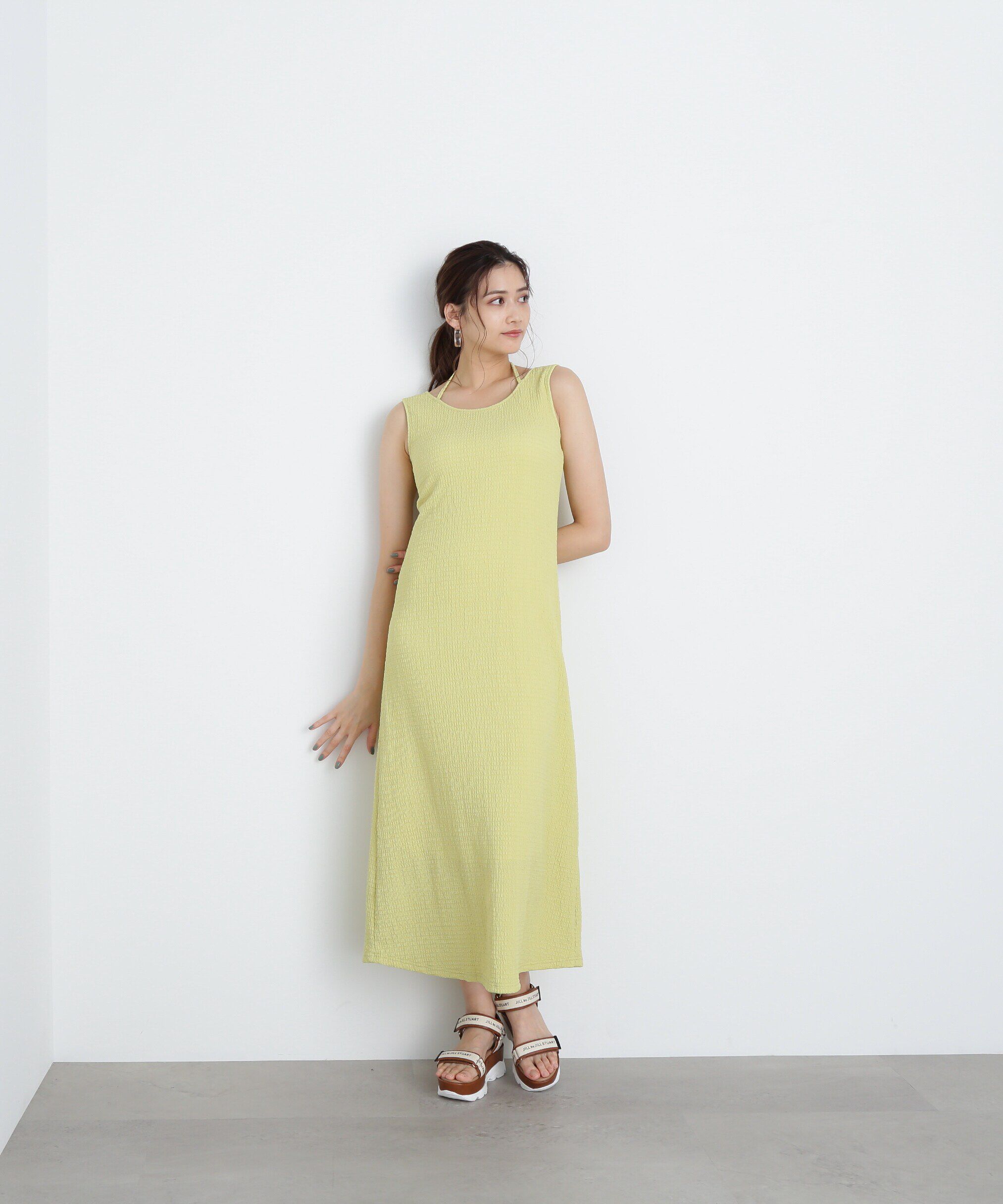  「ｸｼｭｸｼｭｽﾄﾚｯﾁｶｰﾃﾞ&ﾜﾝﾋﾟｰｽｾｯﾄ WEB限定ｶﾗｰ:ｵﾚ 」|ワンピース|