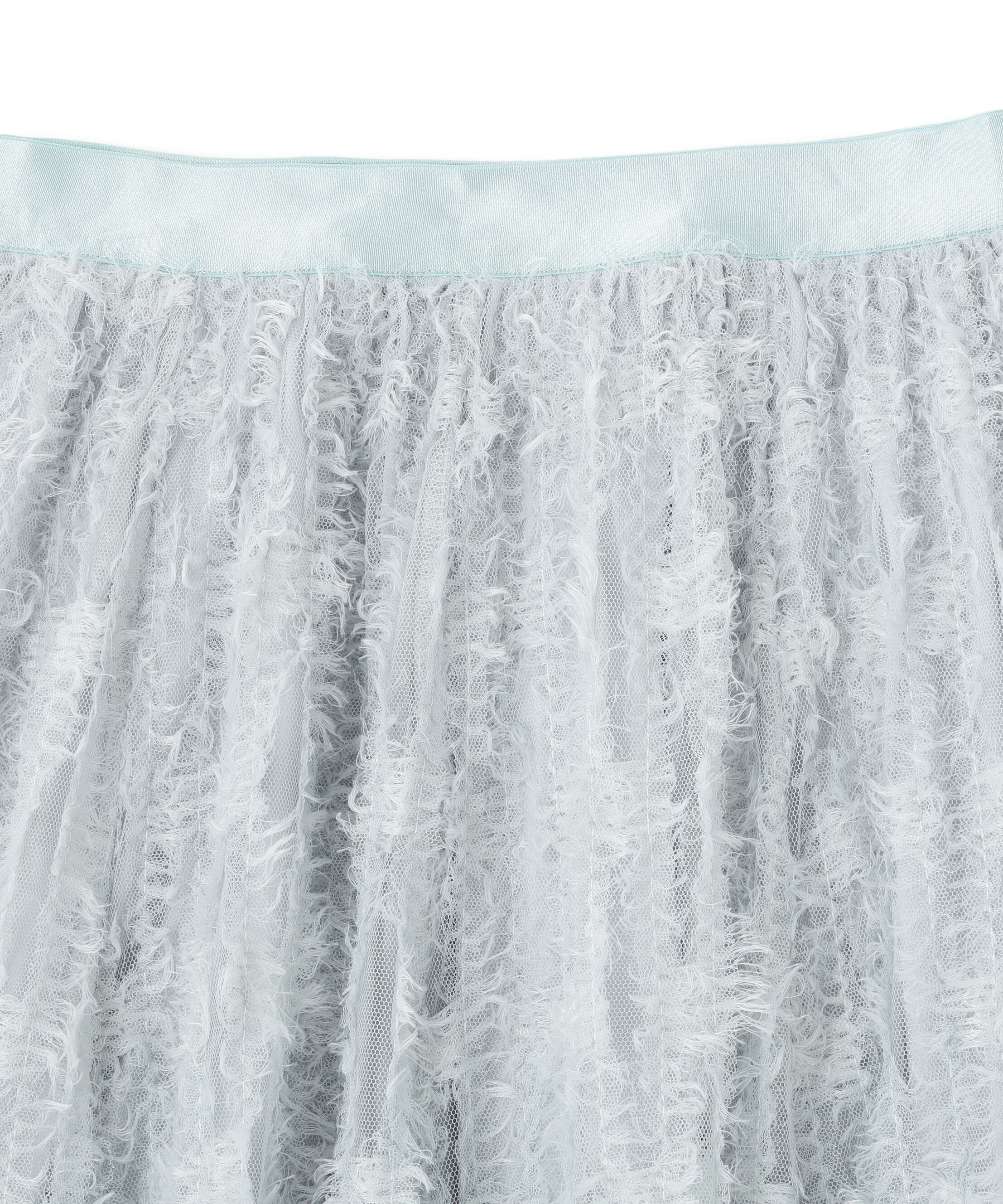  「フェザーテープチュールスカート」|スカート|