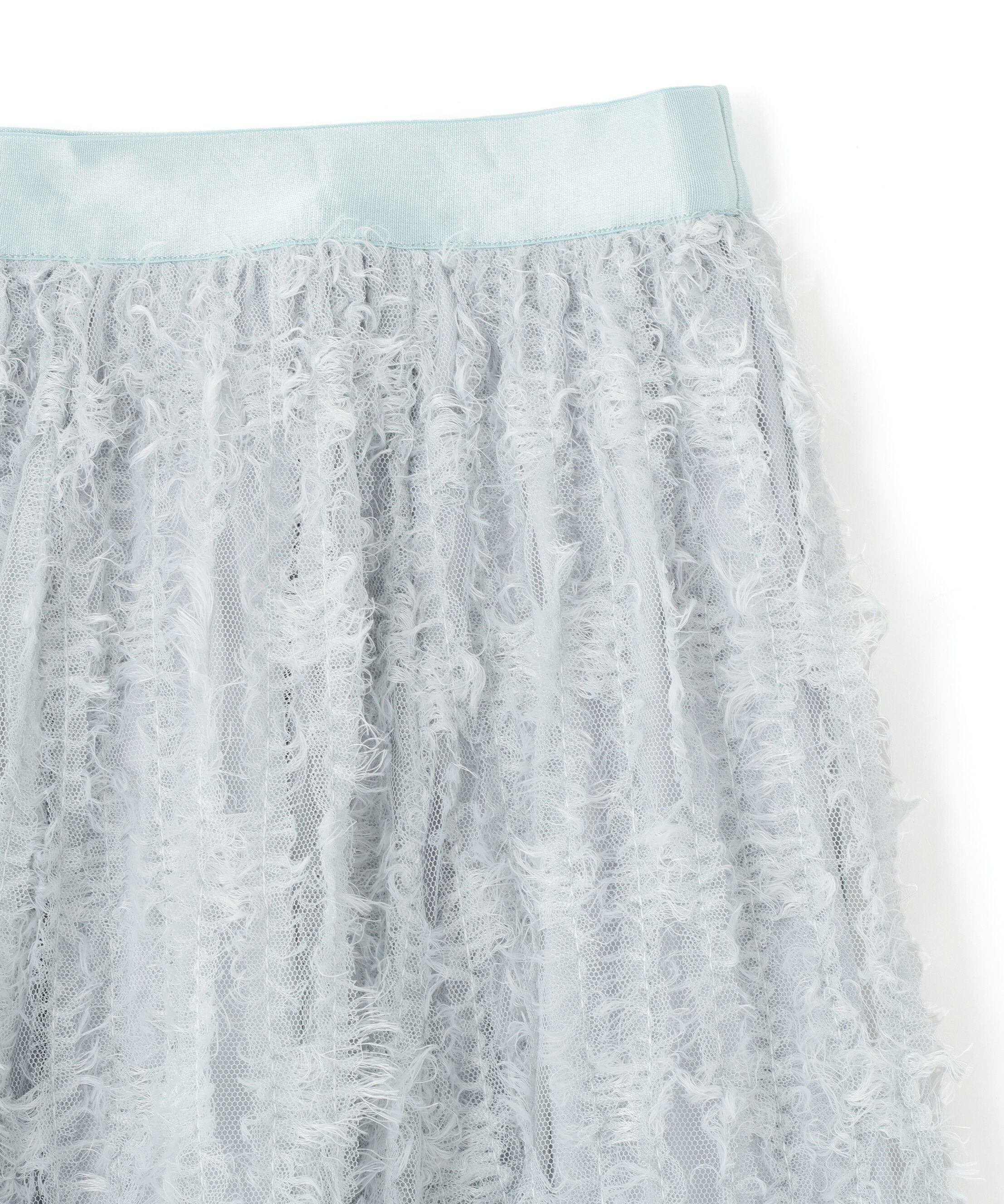  「フェザーテープチュールスカート」|スカート|