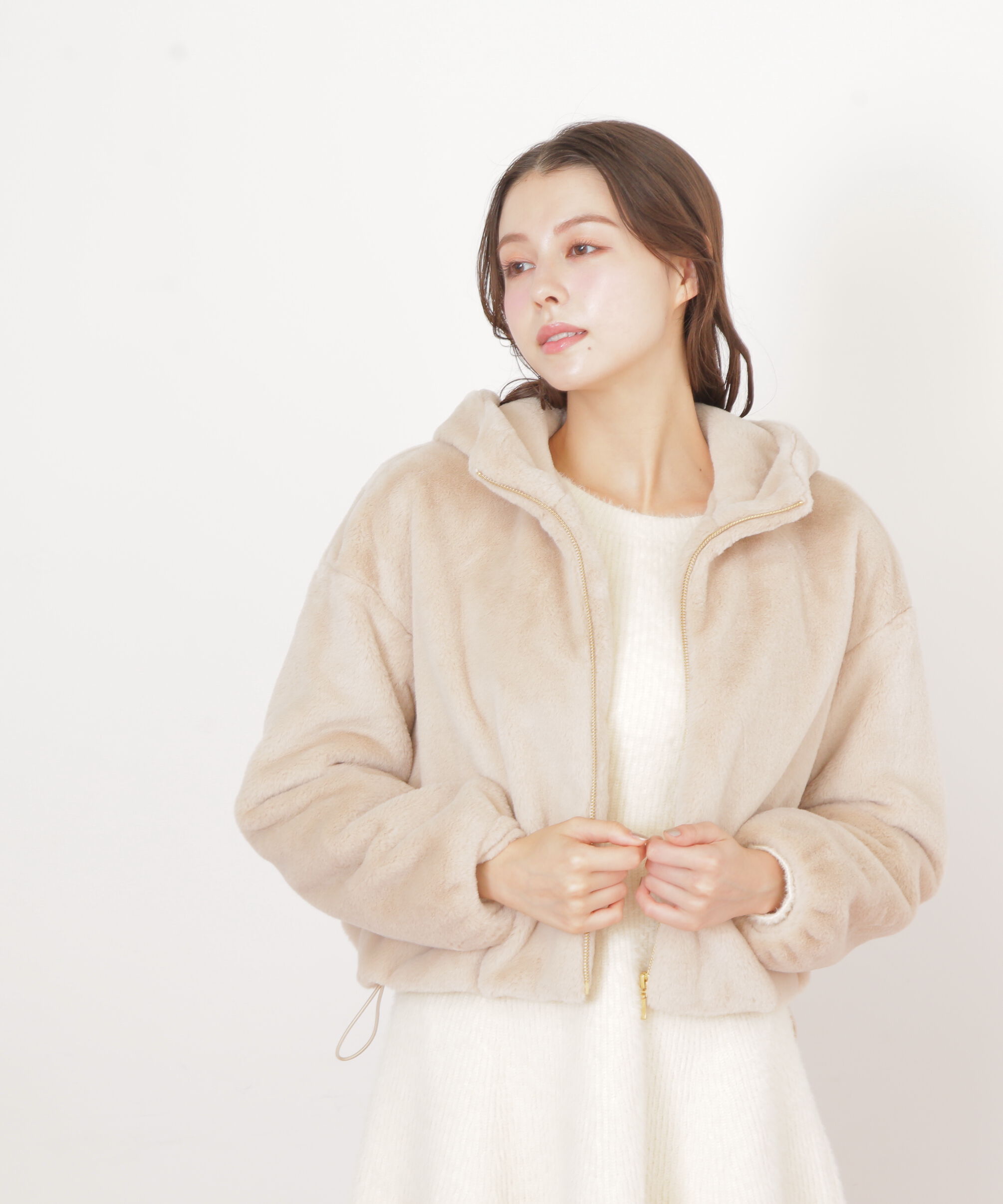  「フェイクファーフーディー」|その他|