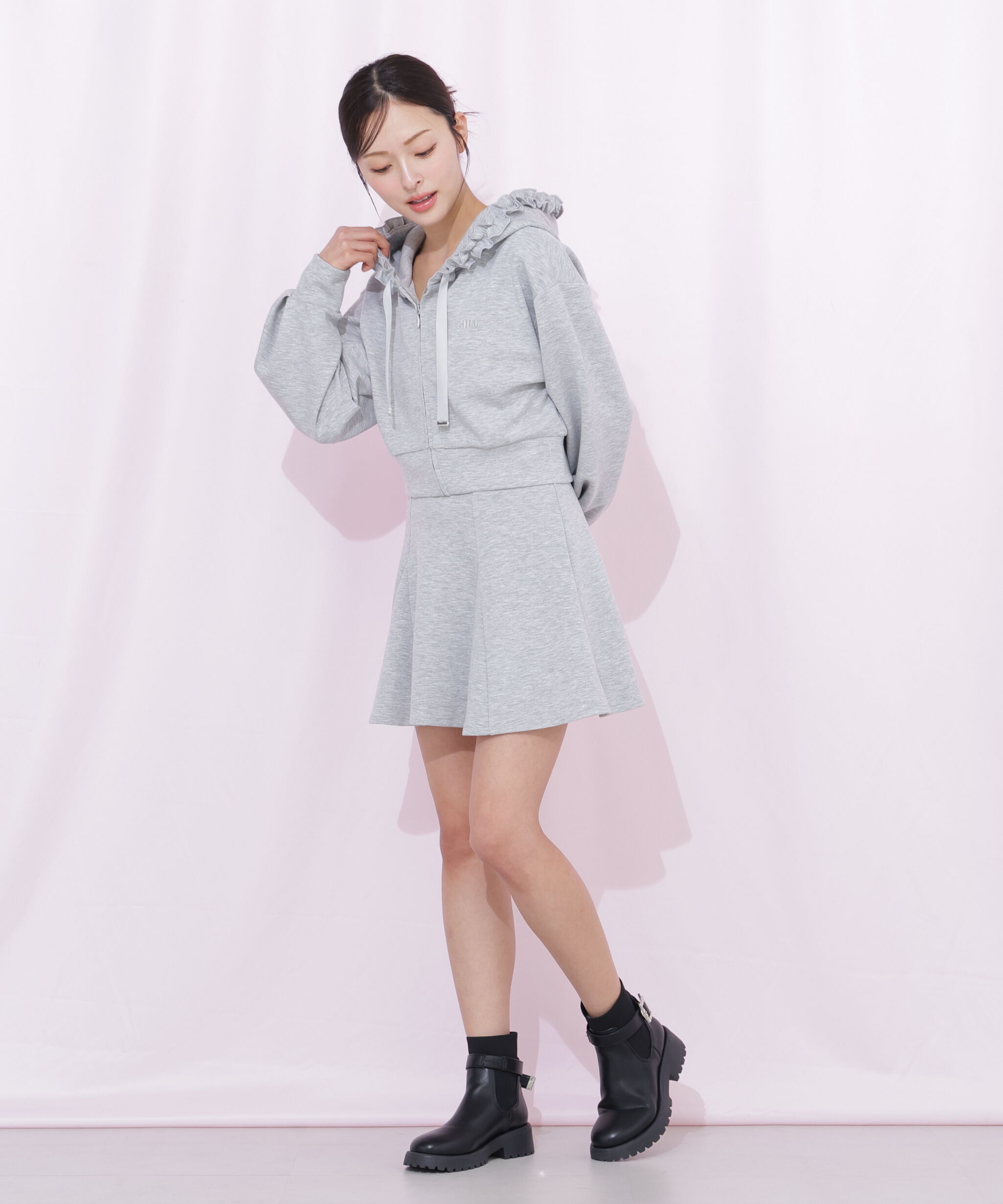  「ダイバーセットアップ　ミニスカパン」|スカート|