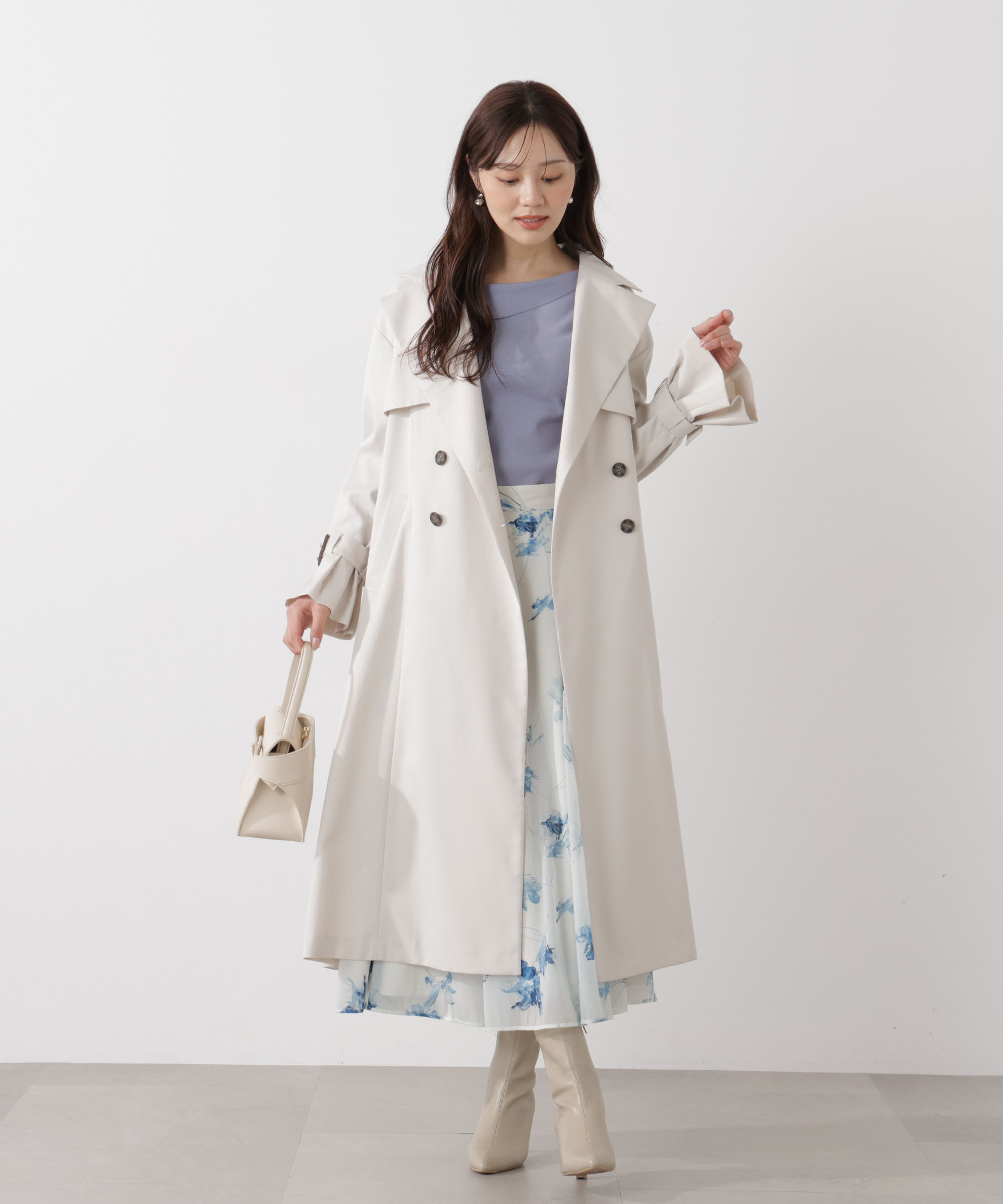 PROPORTION BODY DRESSING「＜防シワ/花粉リリース＞ベーシックトレンチコート」|その他|