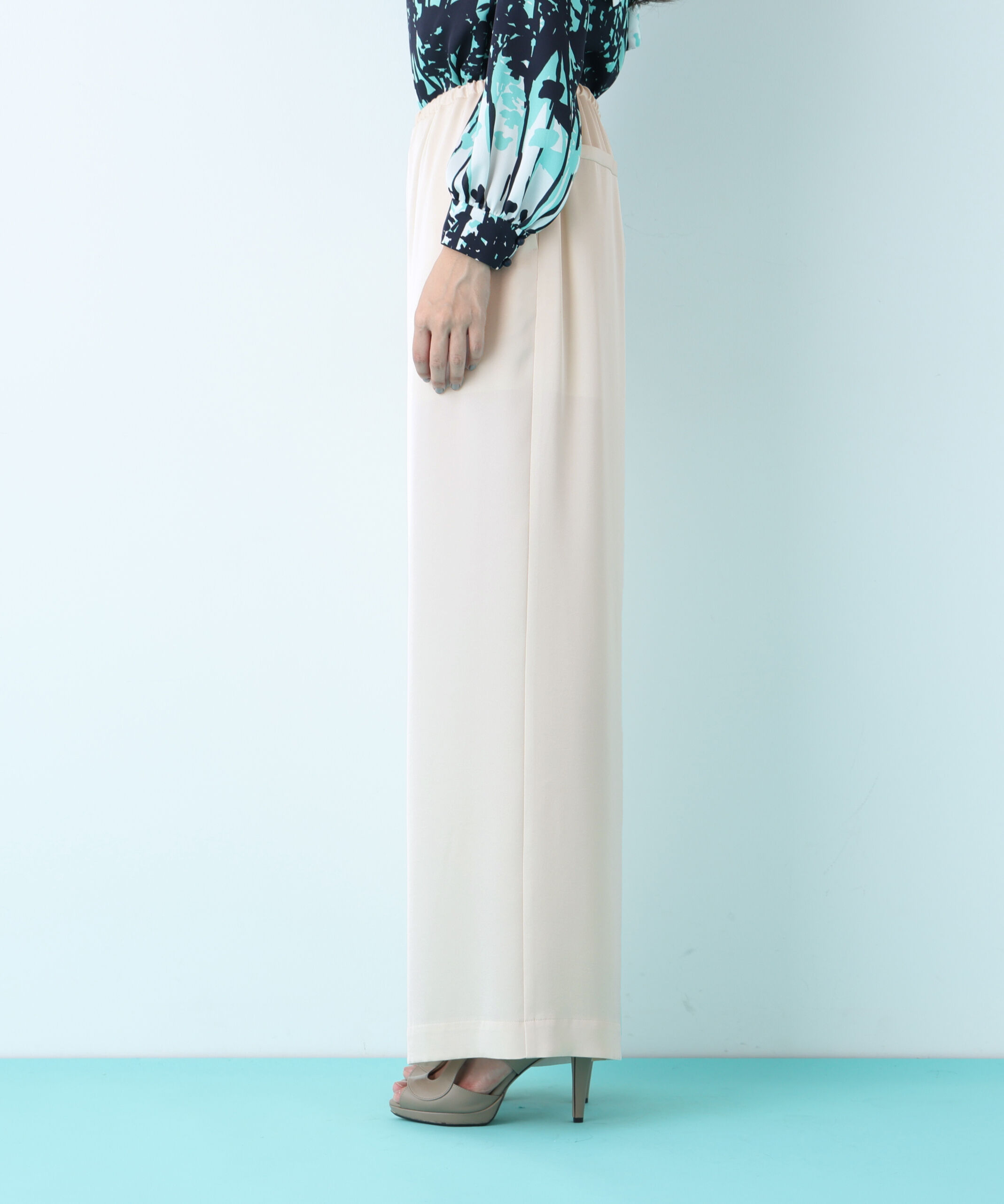  「サテンワイドパンツ」|その他|