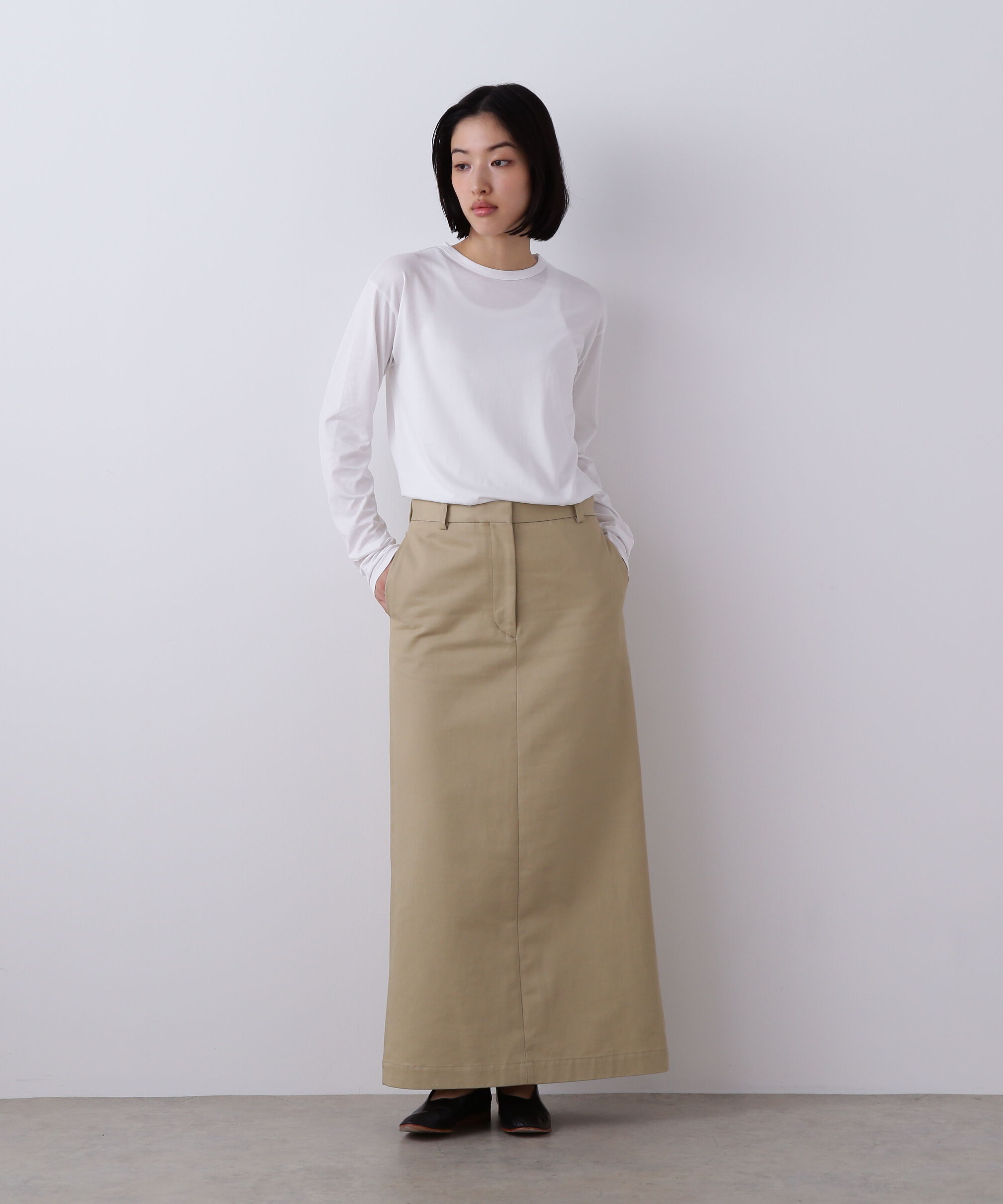 YLEVE 「YLEVE / ELS GV COTTON LONG SLEEVE T-SHIRT」|Tシャツ・カットソー|