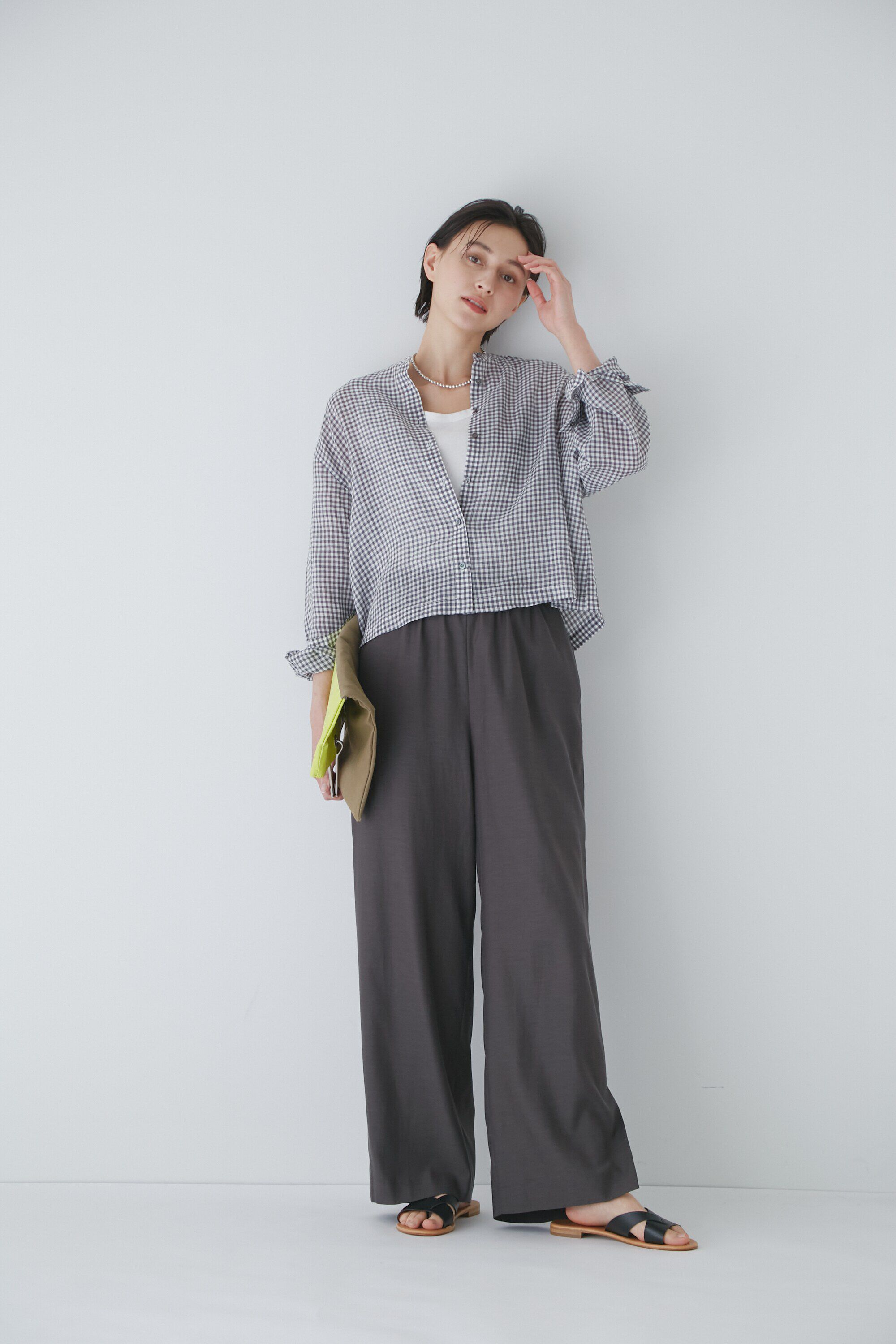  「◆１６０／１ラミーブラウス」|シャツ・ブラウス|