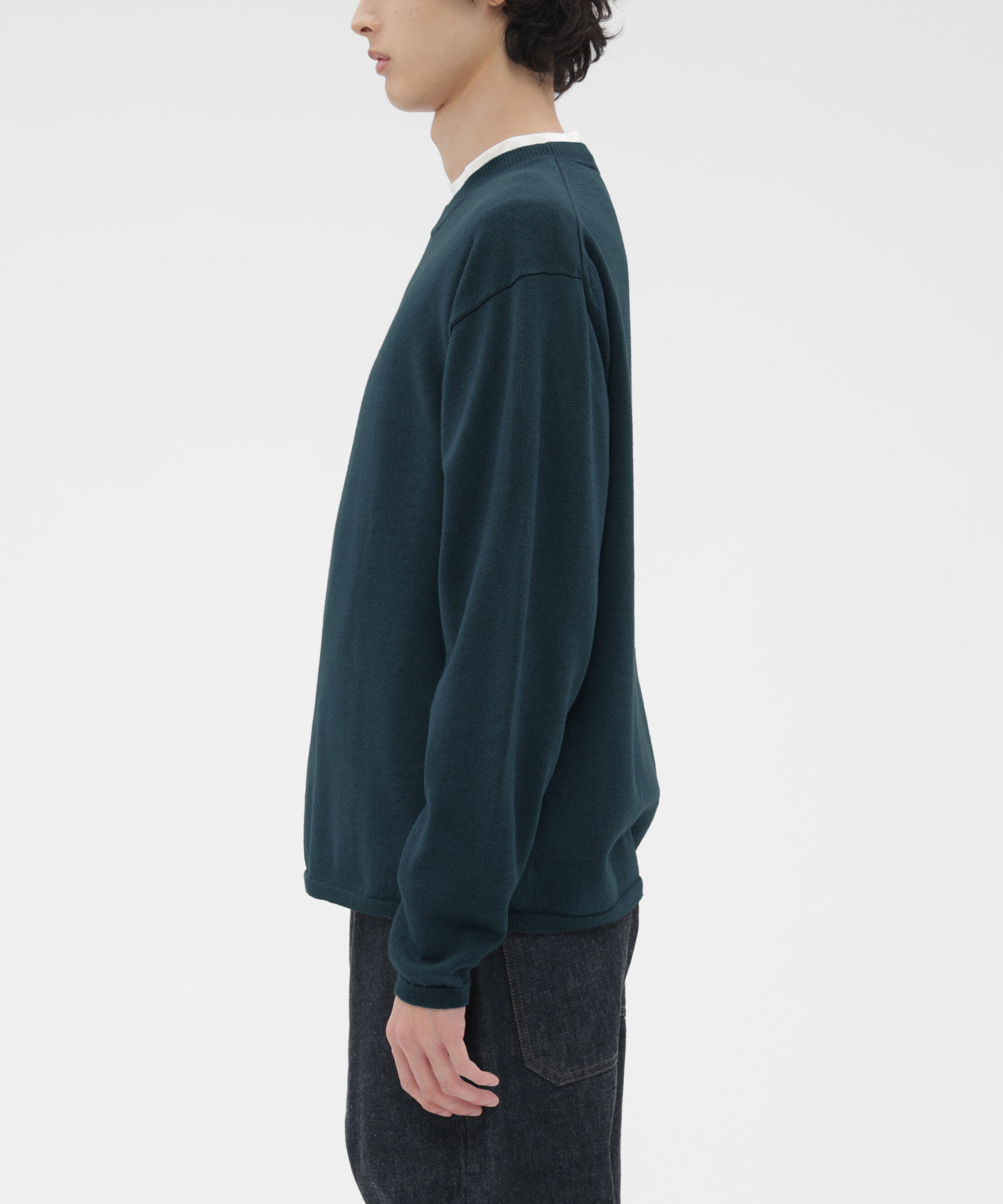 MARGARET HOWELL「MERINO COTTON TWIST KNITWEAR」|ニット・セーター|
