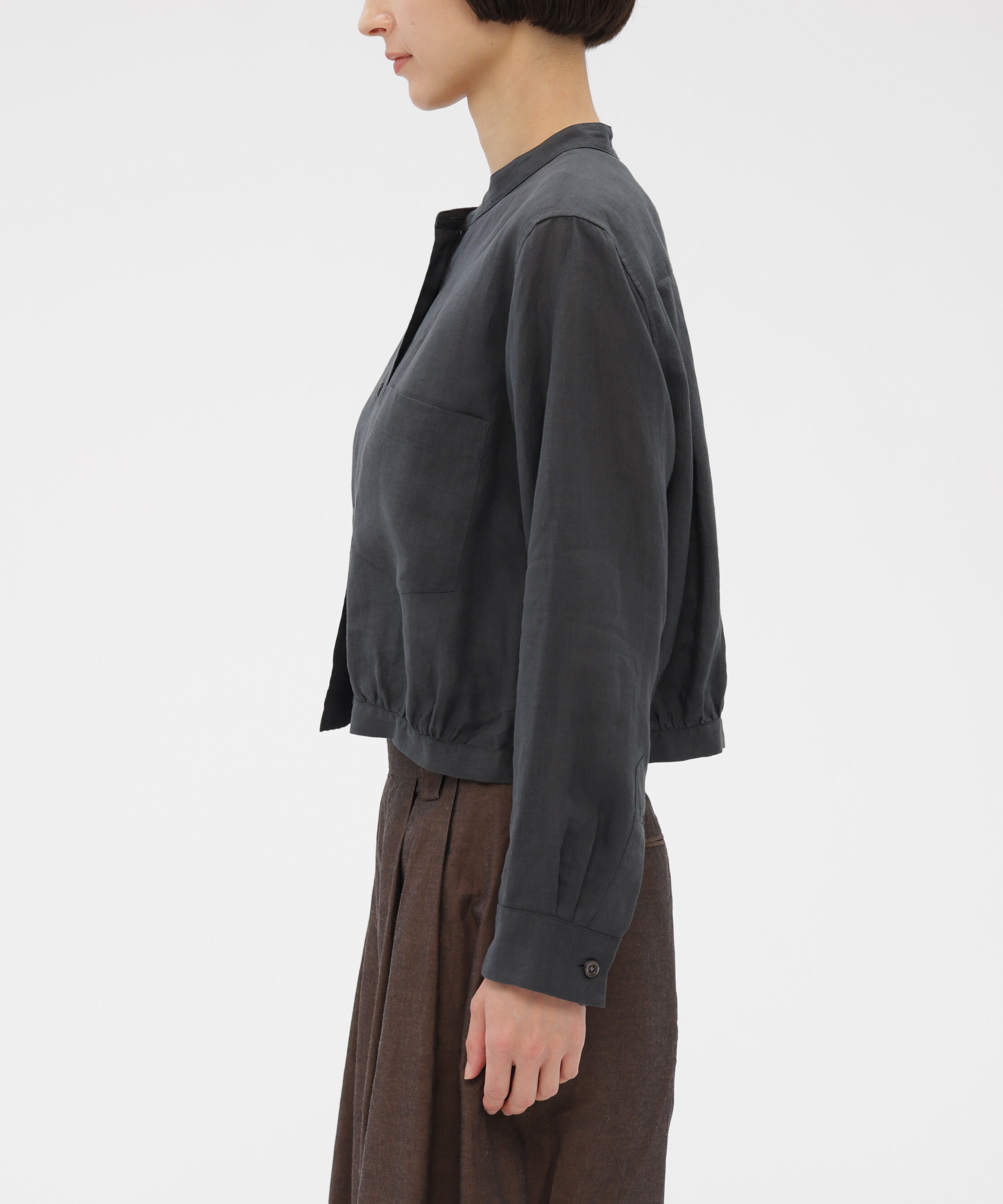  「LINEN VOILE SHIRT」|シャツ・ブラウス|