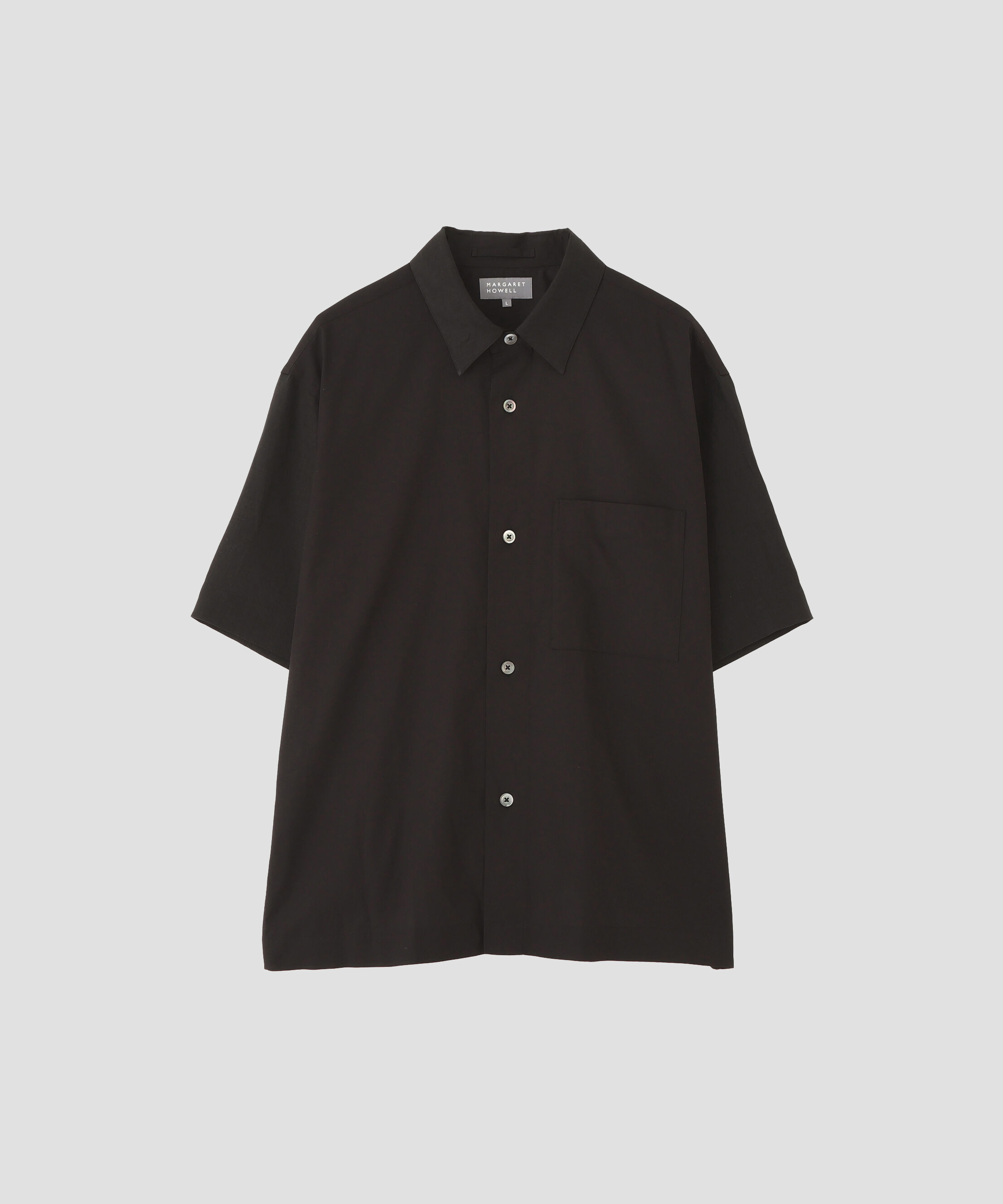 MARGARET HOWELL「FINE COTTON PIQUE SHIRTING SHIRT」|シャツ・ブラウス|