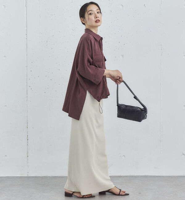 Doux archives「リブロングタイトスカート」|スカート|