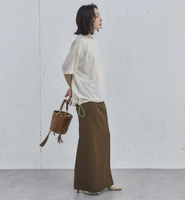 Doux archives「リブロングタイトスカート」|スカート|