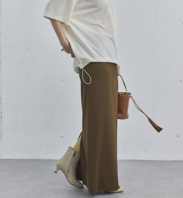 Doux archives「リブロングタイトスカート」|スカート|
