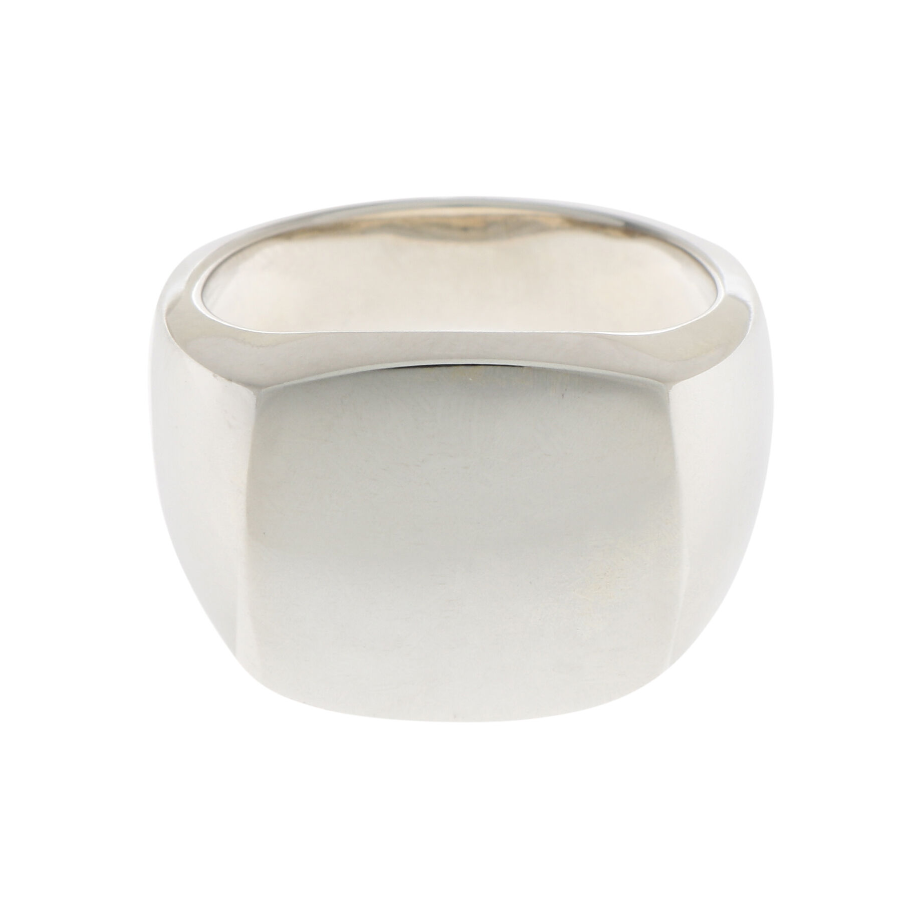 COCOSHNIK「シルバー シグネットリング スクエア」|リング|