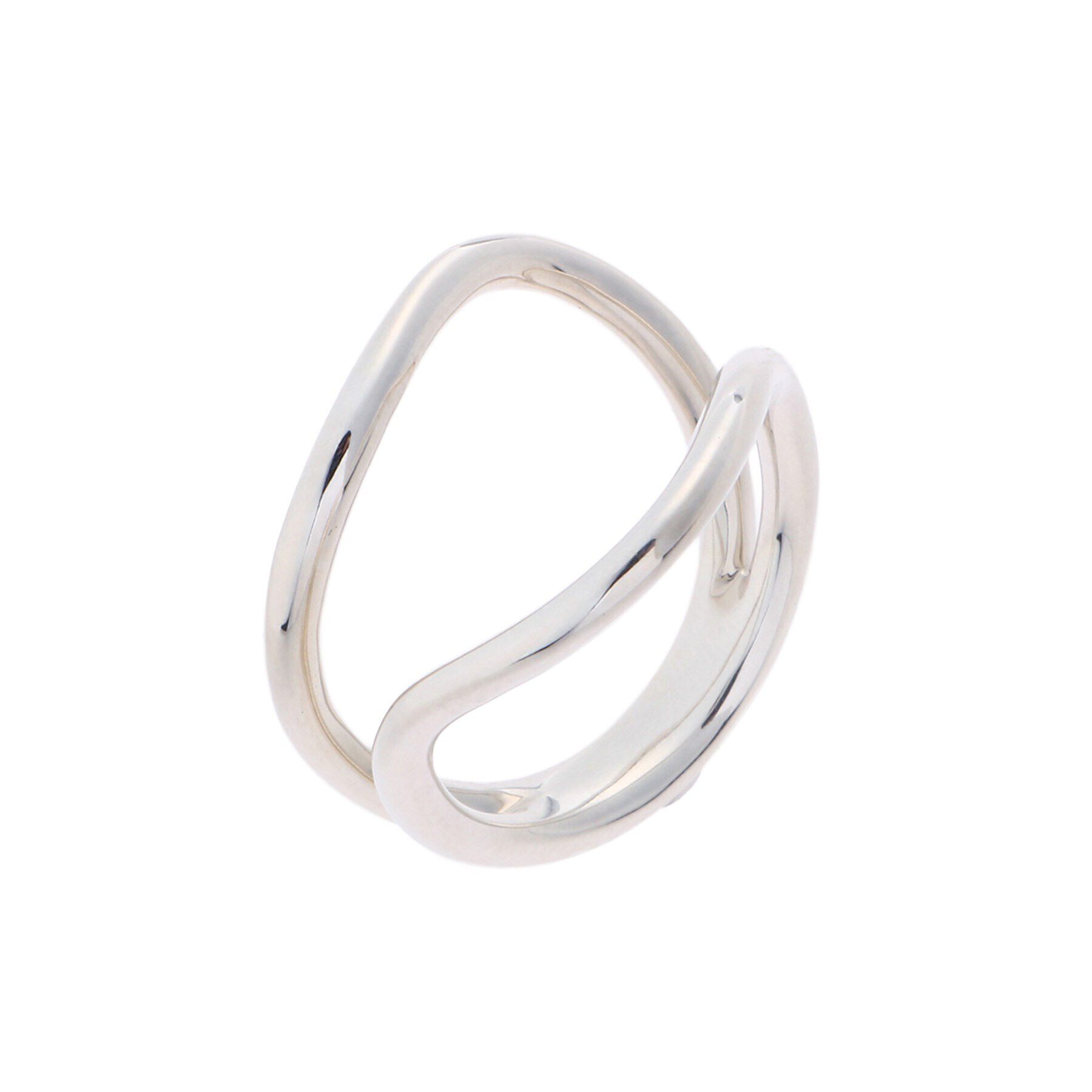 COCOSHNIK「シルバー 2連ライン リング」|リング|シルバー(600)