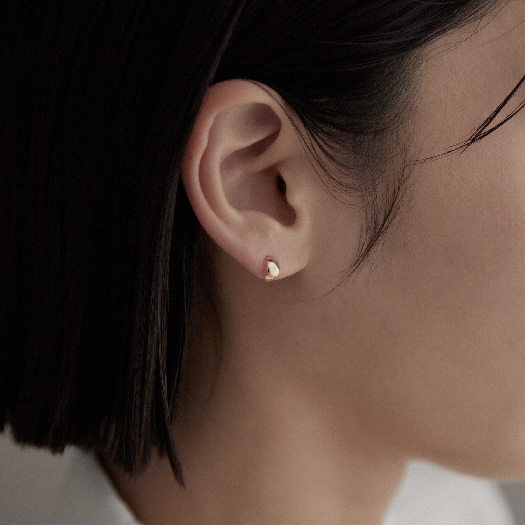 COCOSHNIK ONKITSCH「K10ドームピアス」|ピアス|