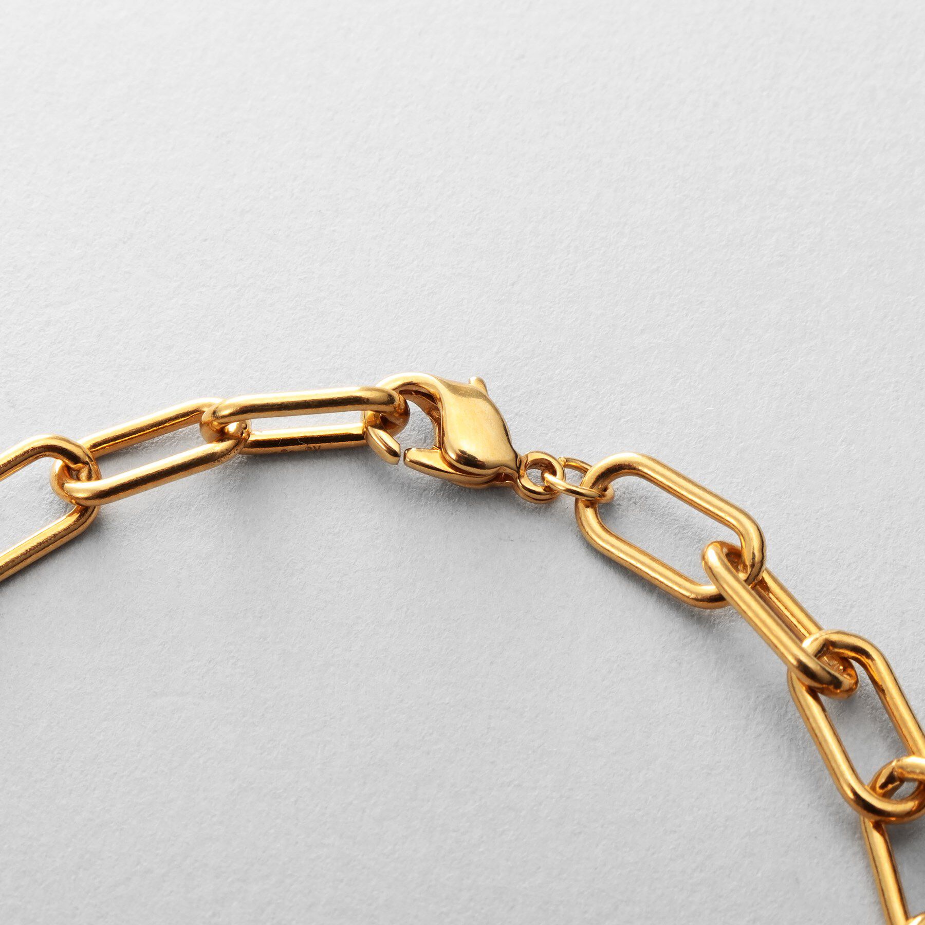 COCOSHNIK ONKITSCH「シルバー デザインチェーン ケーブルグラデーションブレスレットGP」|ブレスレット・バングル|